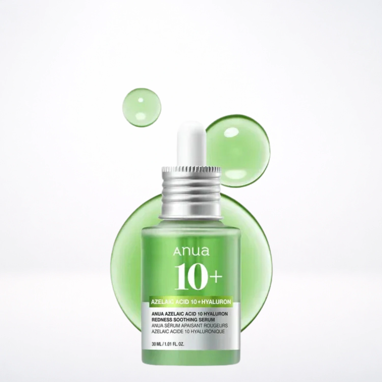 ANUA Azelaic Acid 10% Serum Hyaluronique 30ml Anti-Imperfections Éclat Taches Pigmentaires