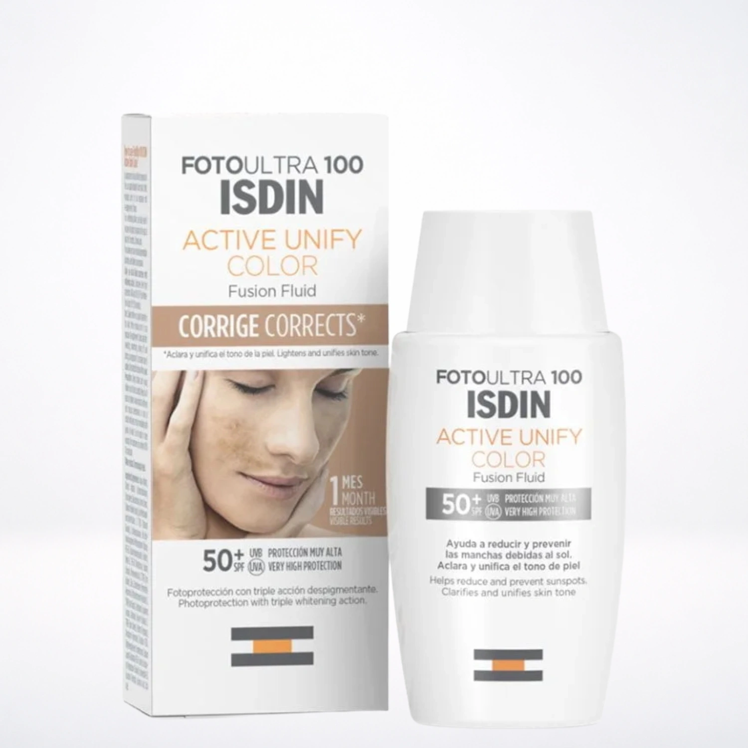 ISDIN FOTOULTRA Active Unify fusion fluide invisible spf 50 | 50 ml