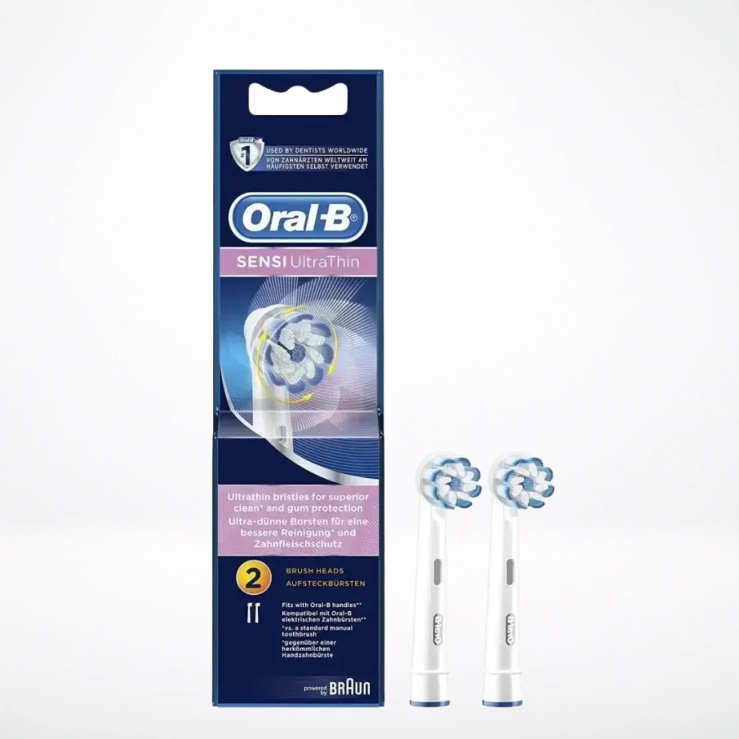 ORAL-B TETES DE RECHANGE SENSI ULTRA THIN B2