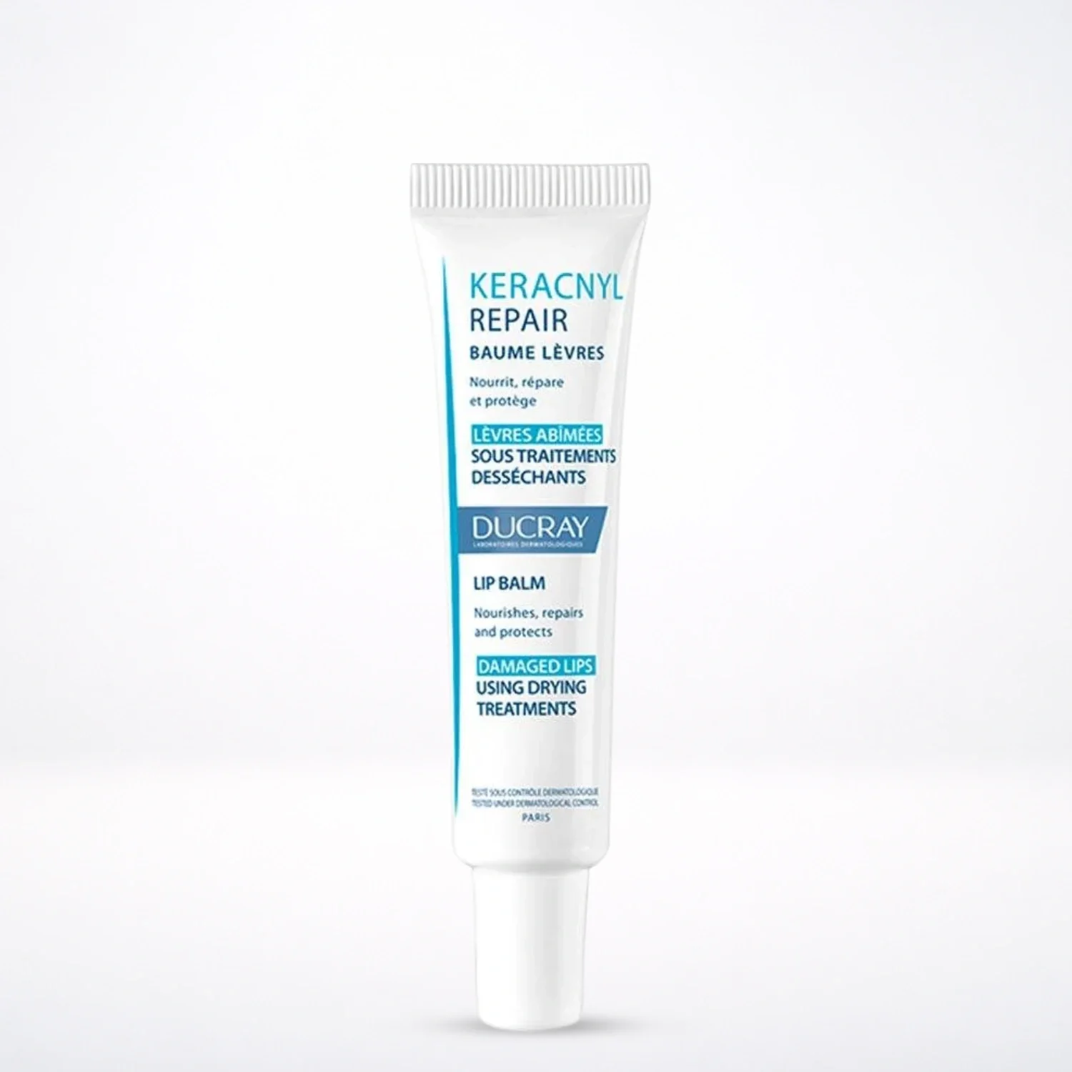DUCRAY Keracnyl Repair Baume Lèvres 15ml - Lèvres Gercées Post-Traitement