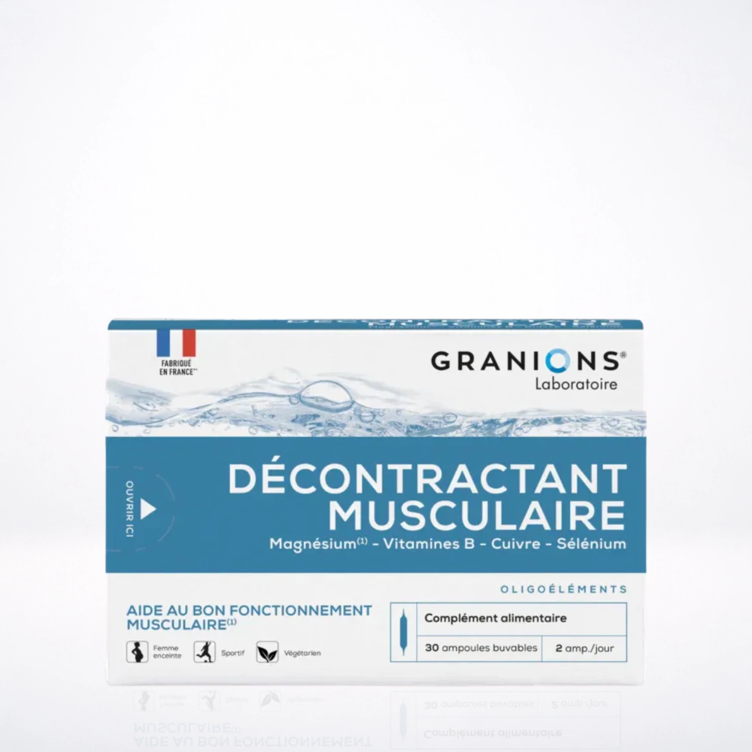 GRANIONS Décontractant Musculaire 30 Ampoules