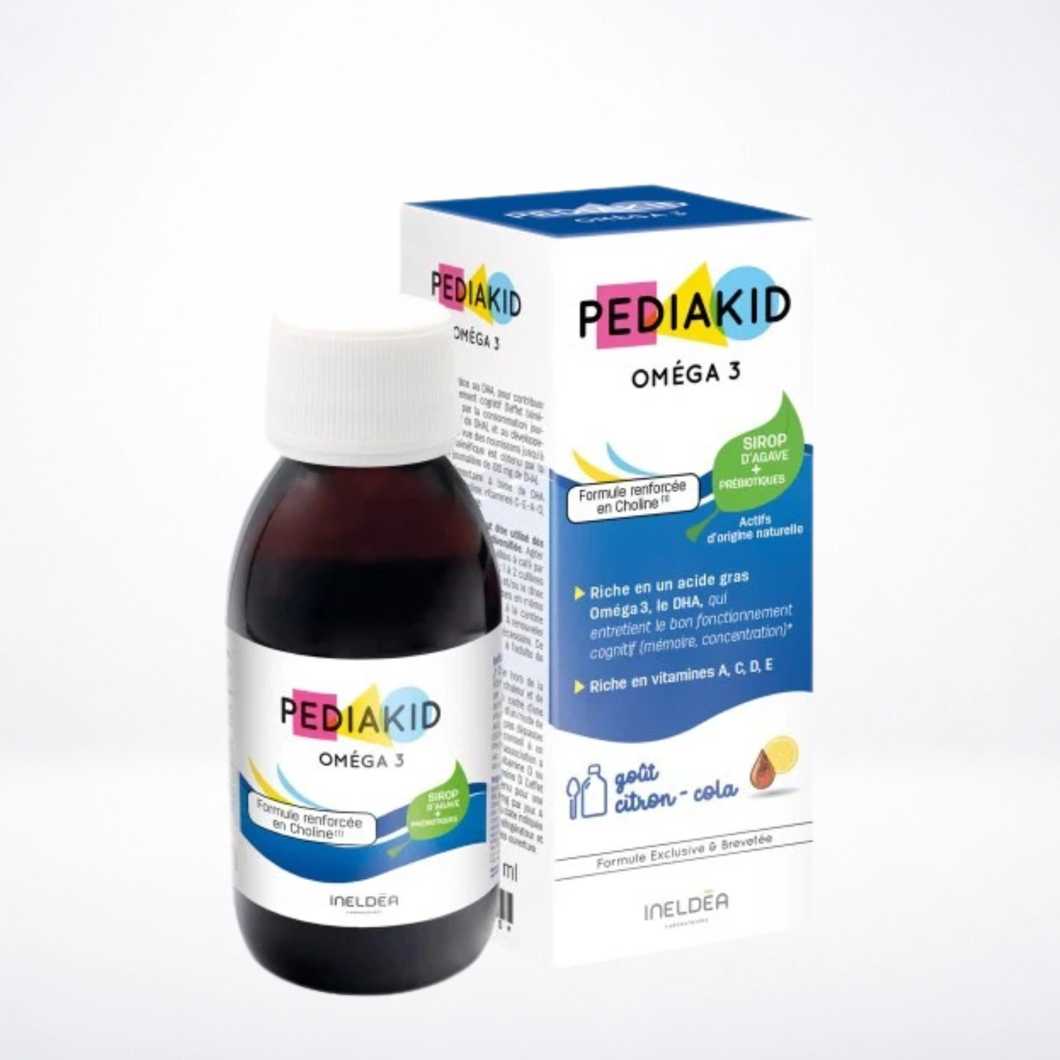 PEDIAKID Omega3 Sirop 125ml Complément Alimentaire Enfants DHA