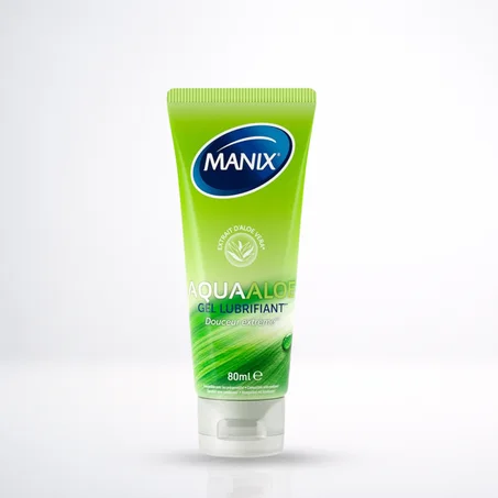MANIX Aqua Aloe 80ml – Lubrifiant Hydratant Base Eau