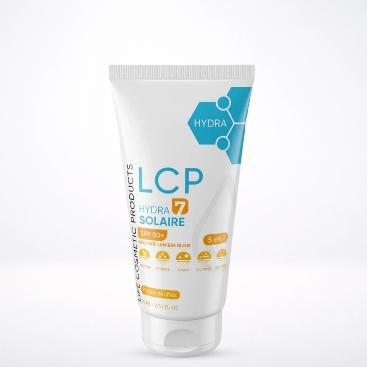 LCP Hydra7 Ecran Solaire Spf50+ Peaux Seches 75ml
