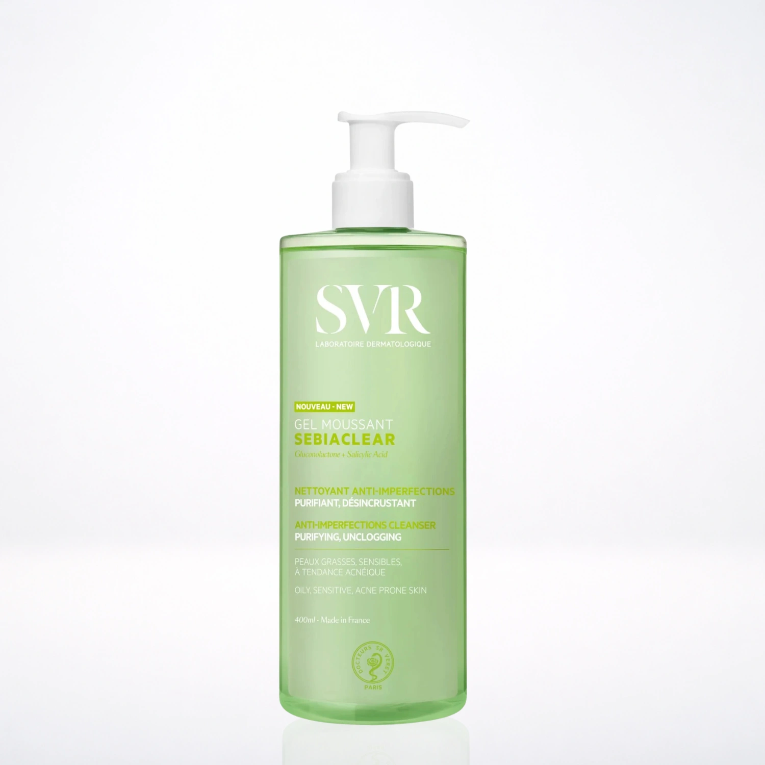 SVR - SEBIACLEAR Gel Moussant 200/400ml