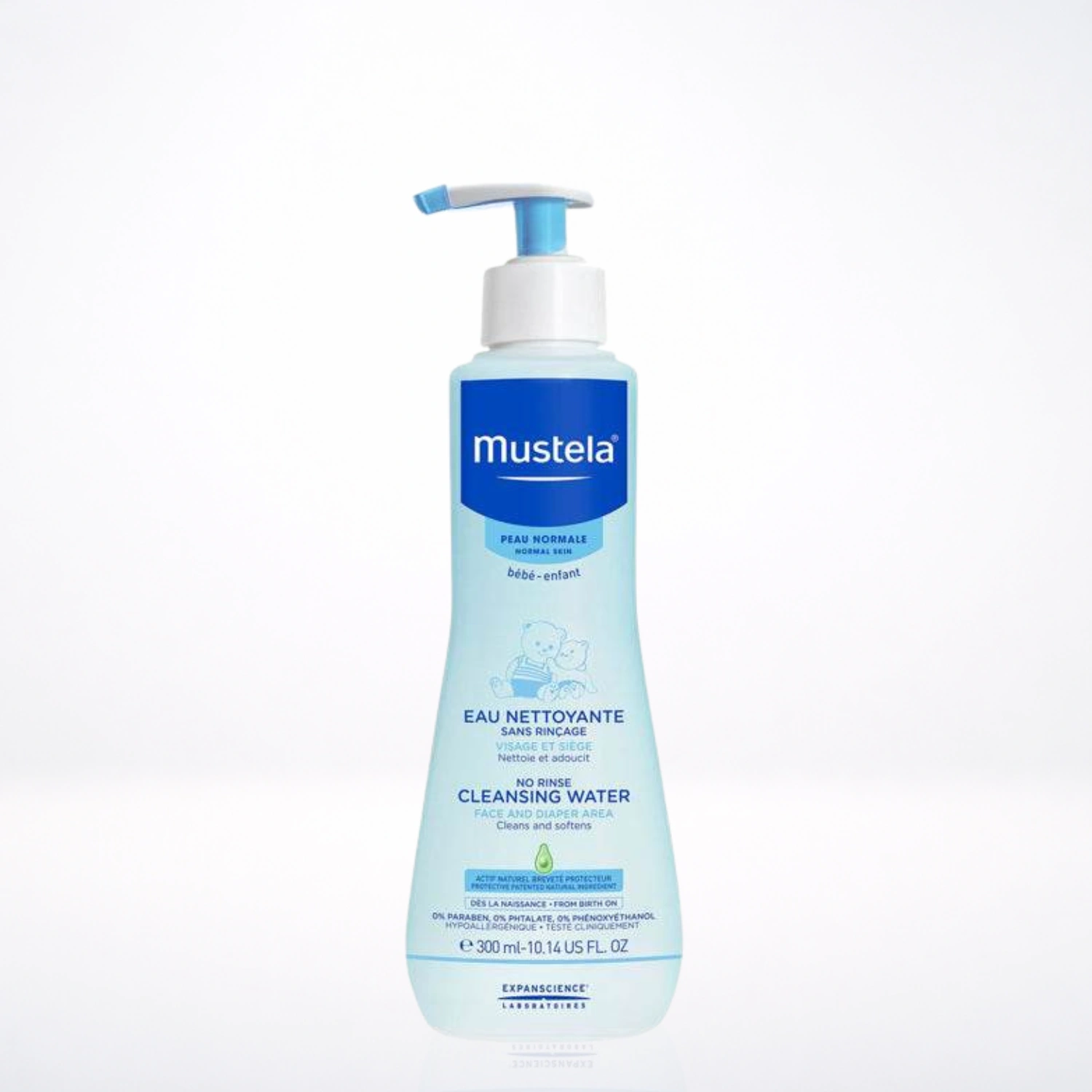 Mustela Eau Nettoyante Sans Rinçage 300 ml