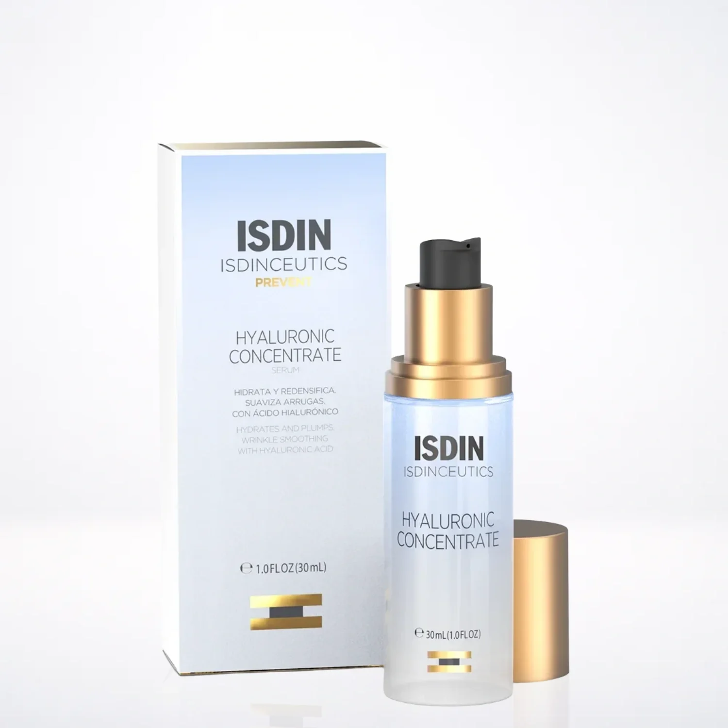 ISDIN Glicoisdin Hyaluronic Concentrate Sérum 30ml Hydratation Éclat