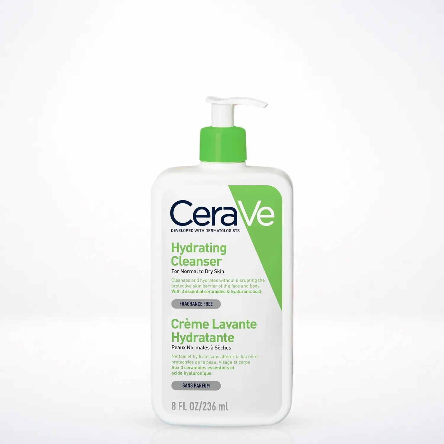 CeraVe Crème Lavante Hydratante Peau Normale à Sèche