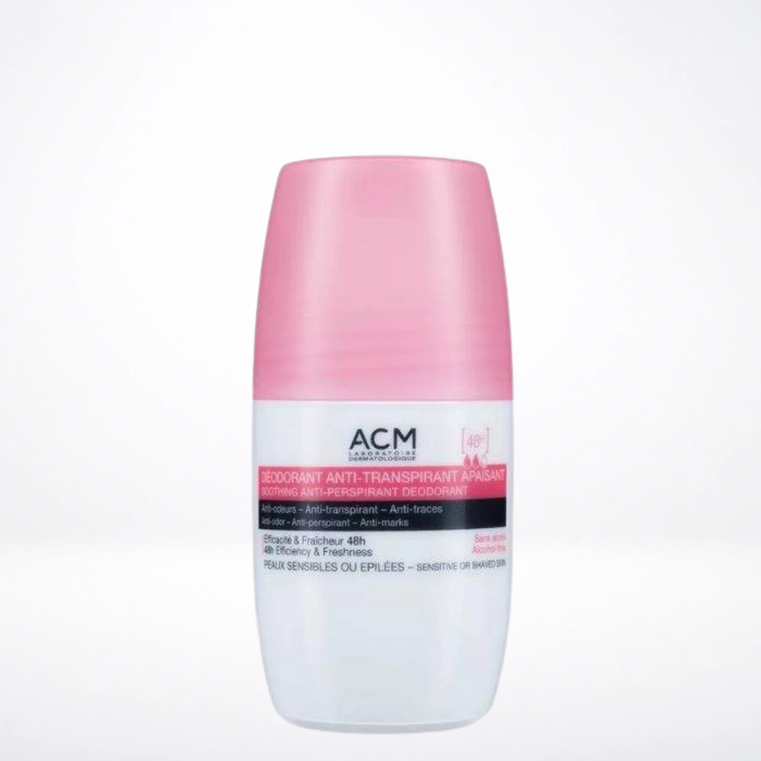 ACM Déodorant Anti-Transpirant Apaisant 48H 50ml - Protection Douce & Confort