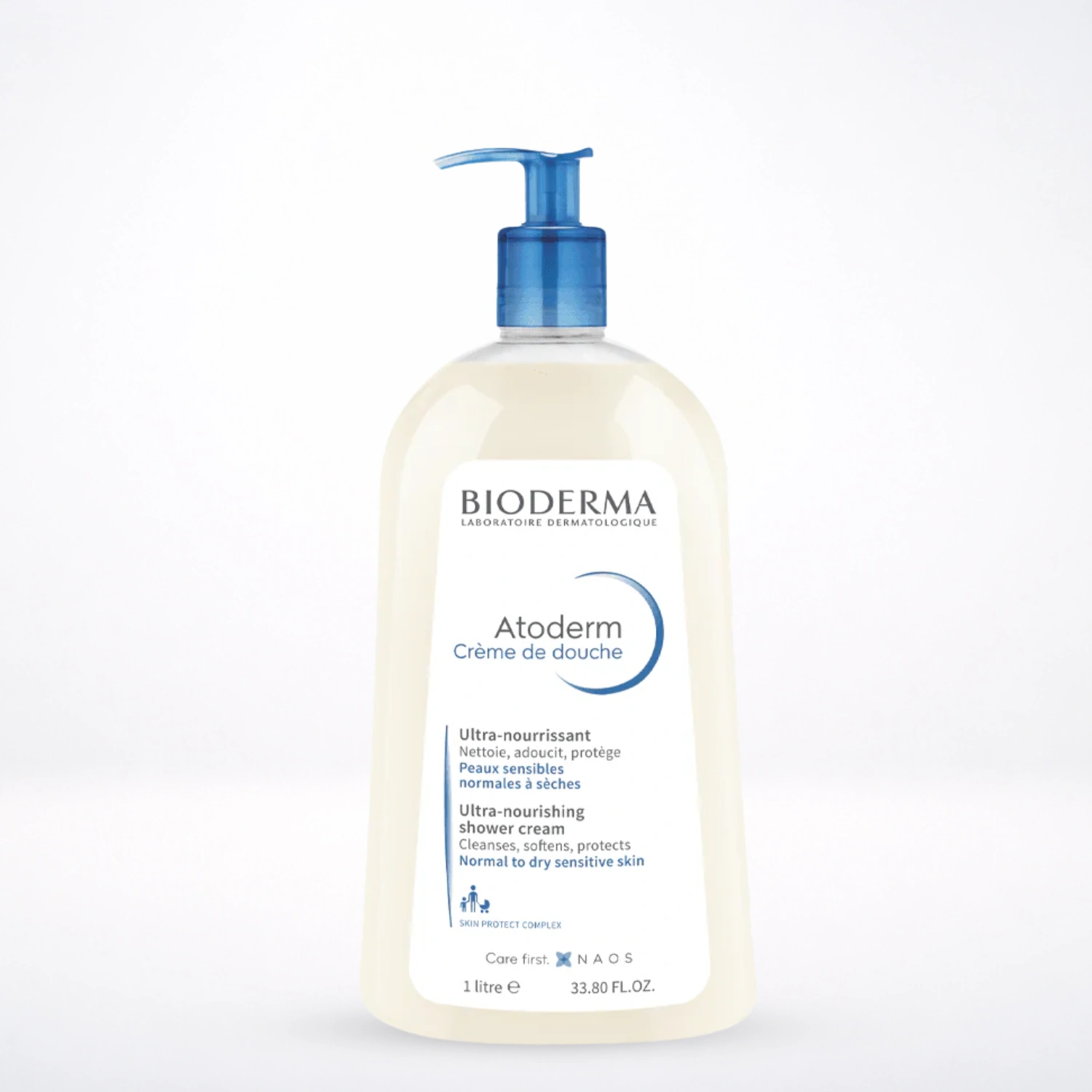 BIODERMA Atoderm Crème De Douche - Nettoyant Nutri-Protecteur Peaux Sèches