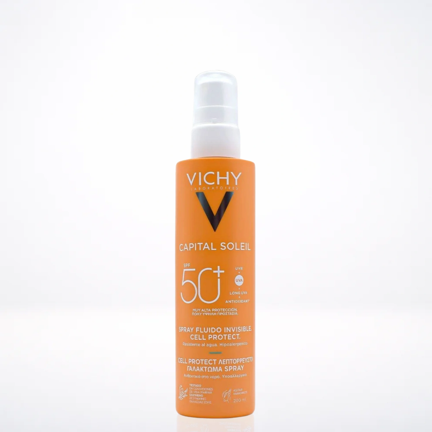 VICHY Capital Soleil Spray SPF50+ Protection Solaire Résistante 200ml