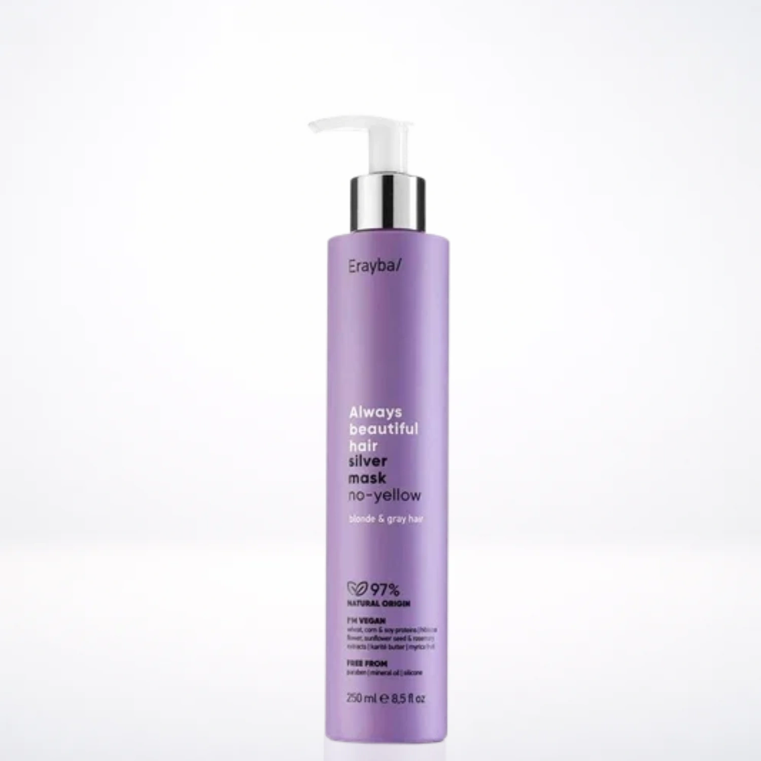 ERAYBA ABH Silver Mask No-Yellow - Masque Anti-Jaunissement Cheveux Blonds 250ml