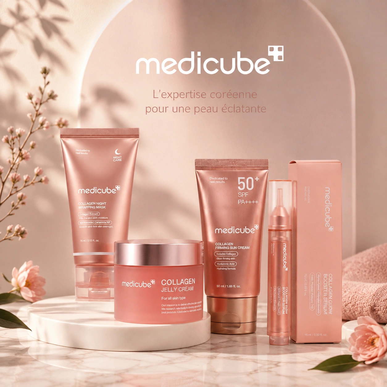 Pack Complet Medicube – Collagen Glow & Firming Set
