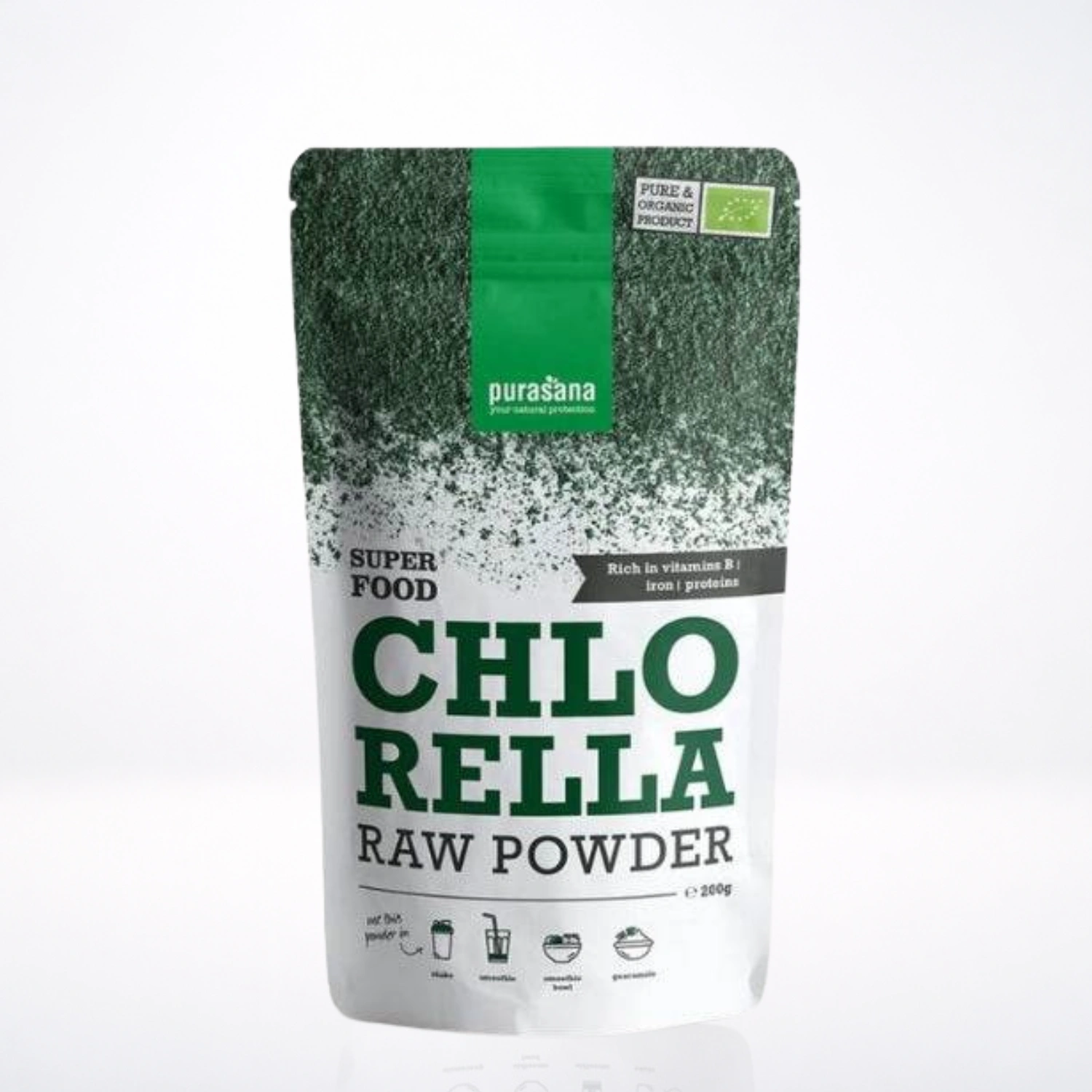 PURASANA POUDRE DE CHLORELLA 200G