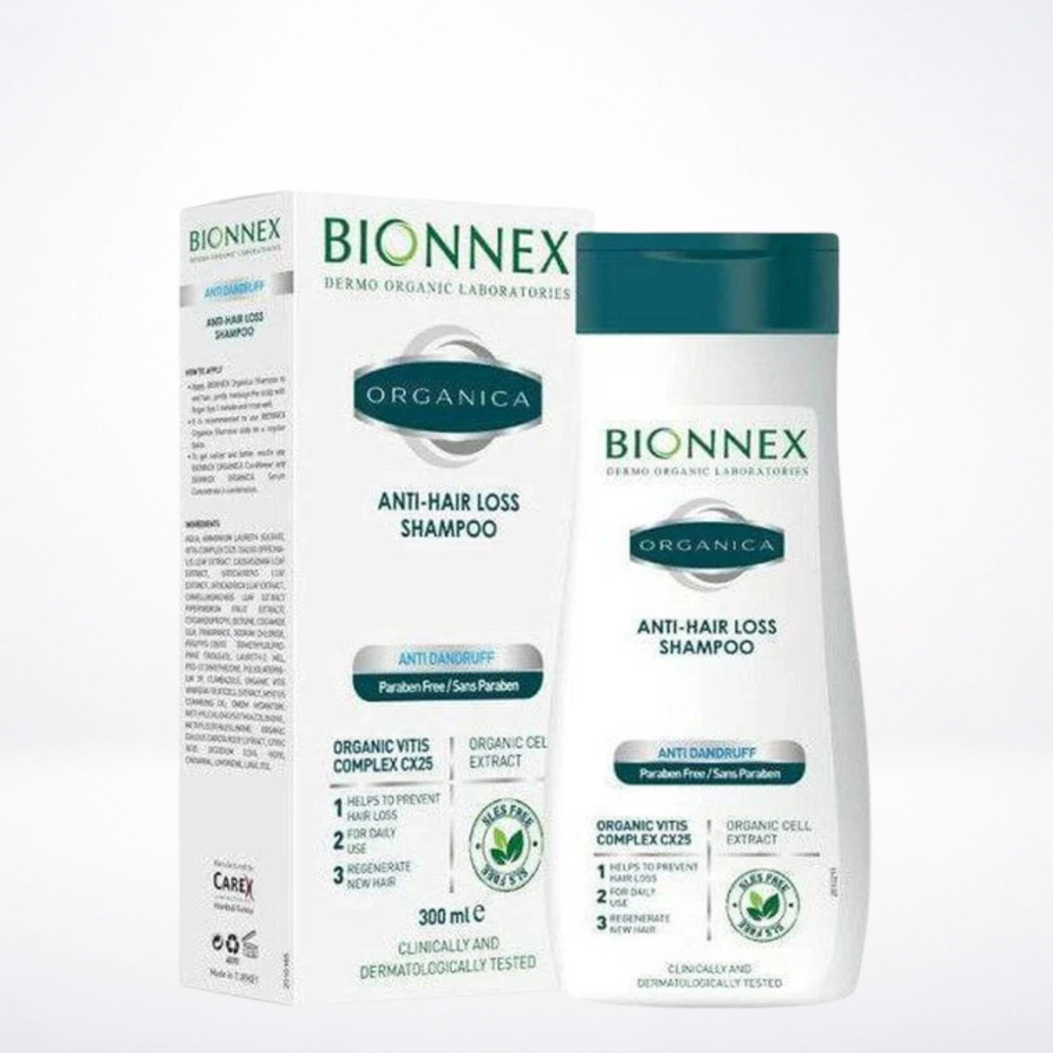 Bionnex Shampooing Anti-Chute Antipelliculaire 300ml