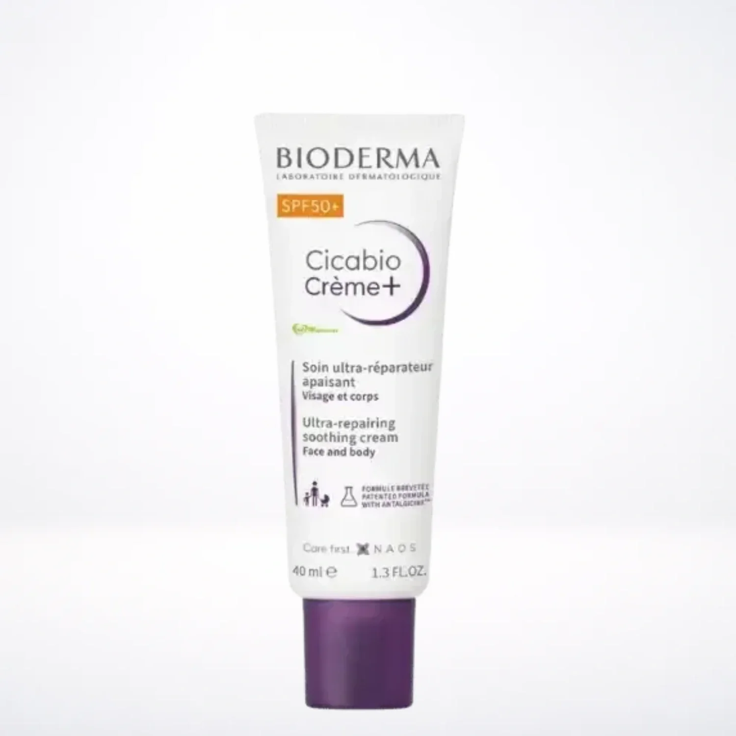 BIODERMA CICABIO CREME+ SPF50+ SOIN ULTRA REPARATEUR APAISANT 40ML