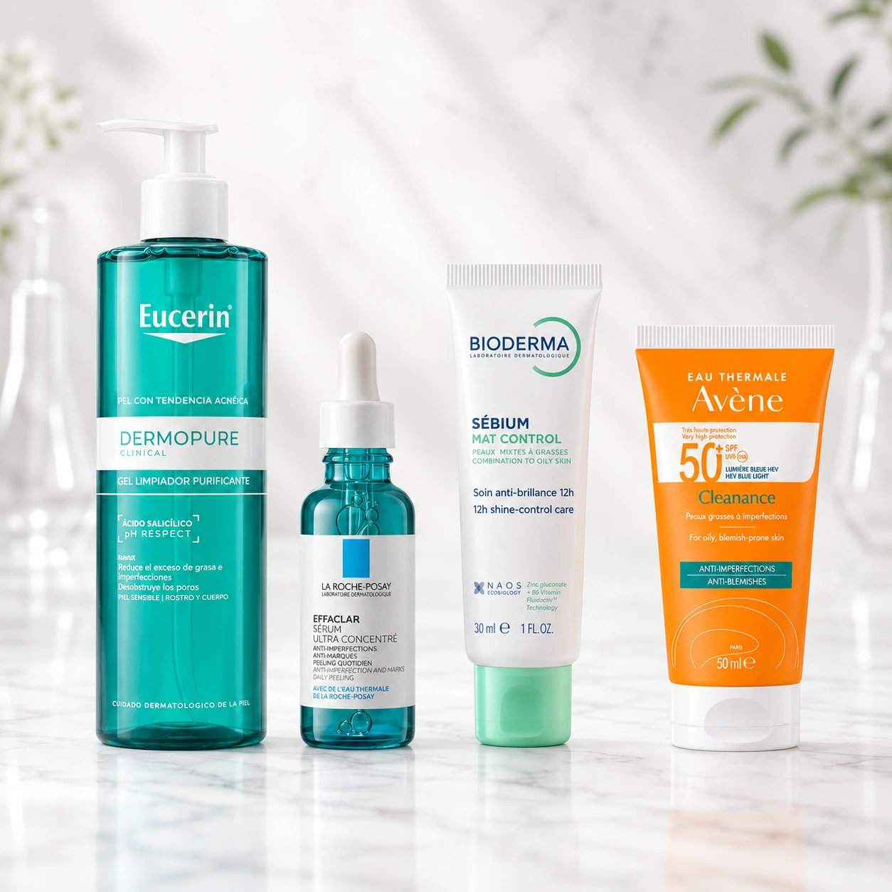 Routine Anti-Brillance pour Peau Grasse