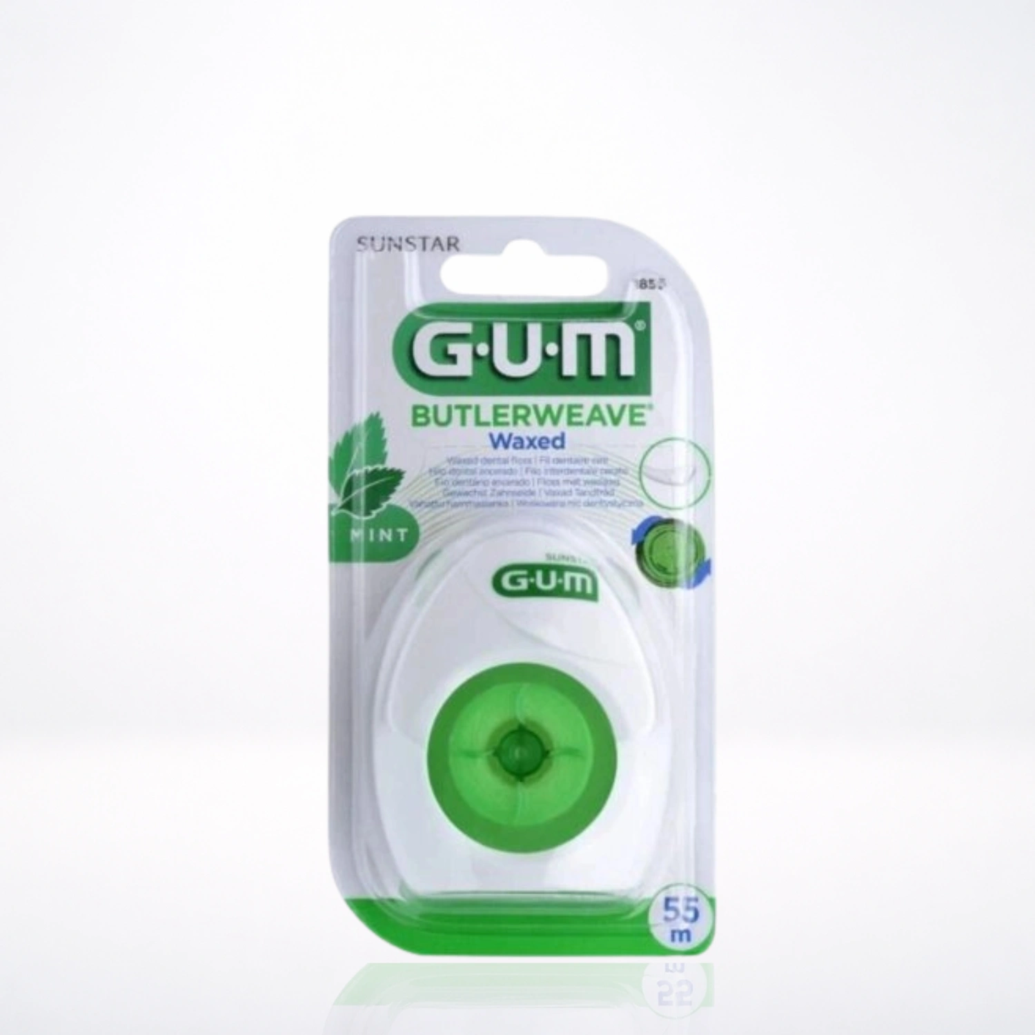 GUM – Butlerweave Mentholé Cire Fil Dentaire