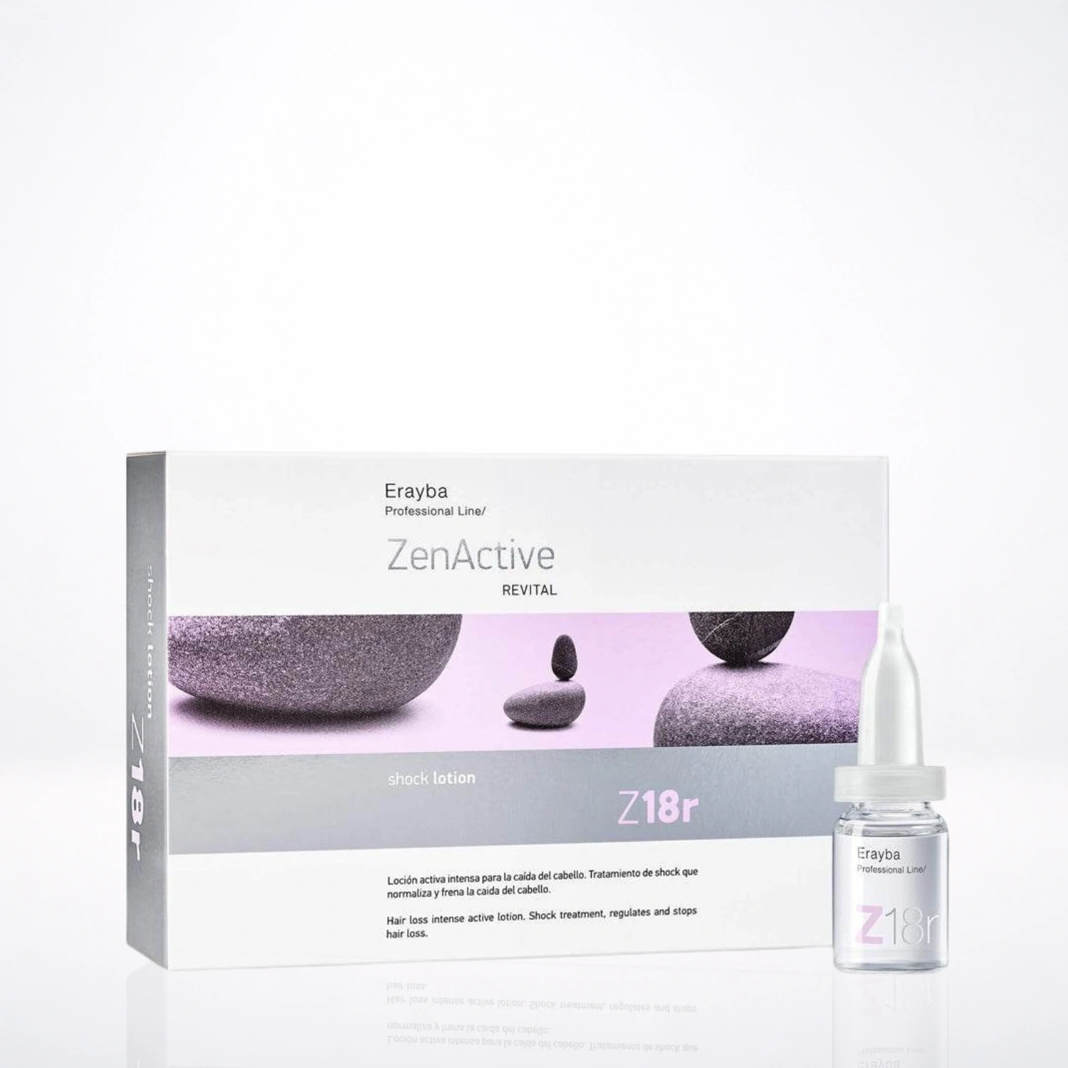 ERAYBA Zen Active Z18r Shock Lotion - Traitement Choc Anti-Chute Intensif 12x8ml