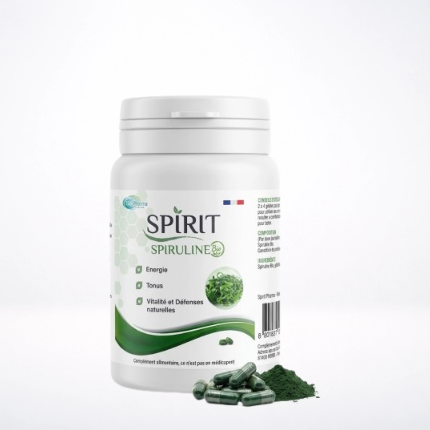 Spirit Spiruline 120 Comprimés