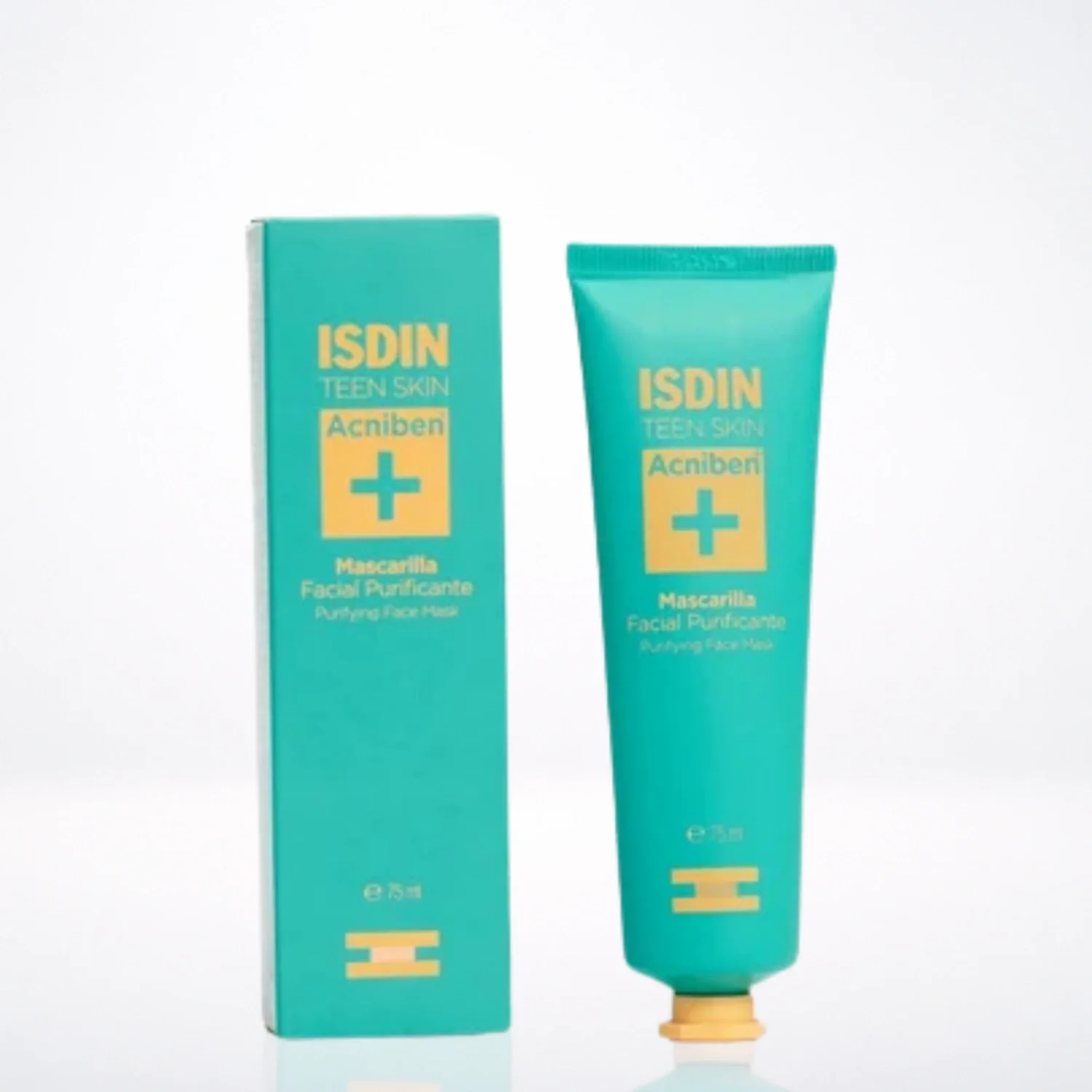 ISDIN Acniben+ Masque Visage Purifiant 75ml Pores Imperfections Peau Nette