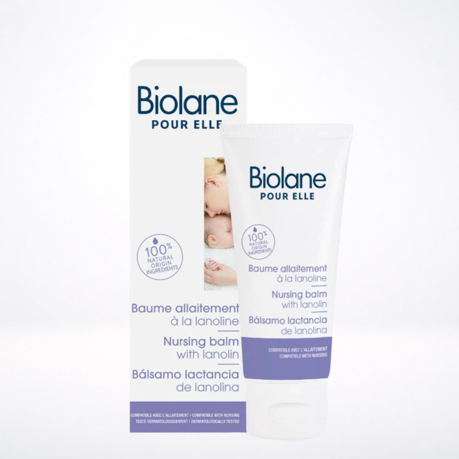 BIOLANE Baume Allaitement 40ml Baume Apaisant Mamelons Allaitement