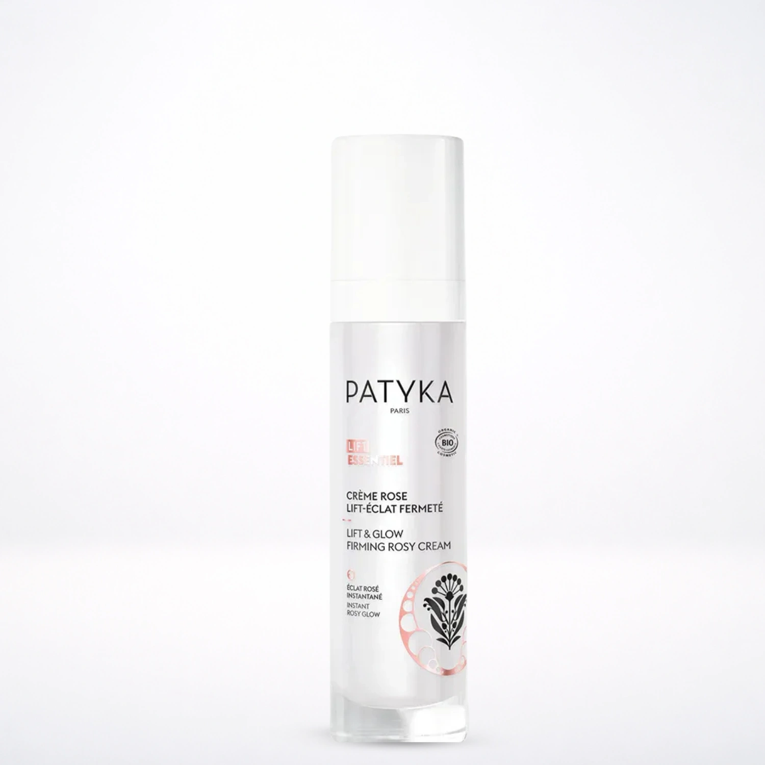 PATYKA Crème Rose Lift Éclat Fermeté 50ml Anti-Rides Rose Musquée Grenade Bio