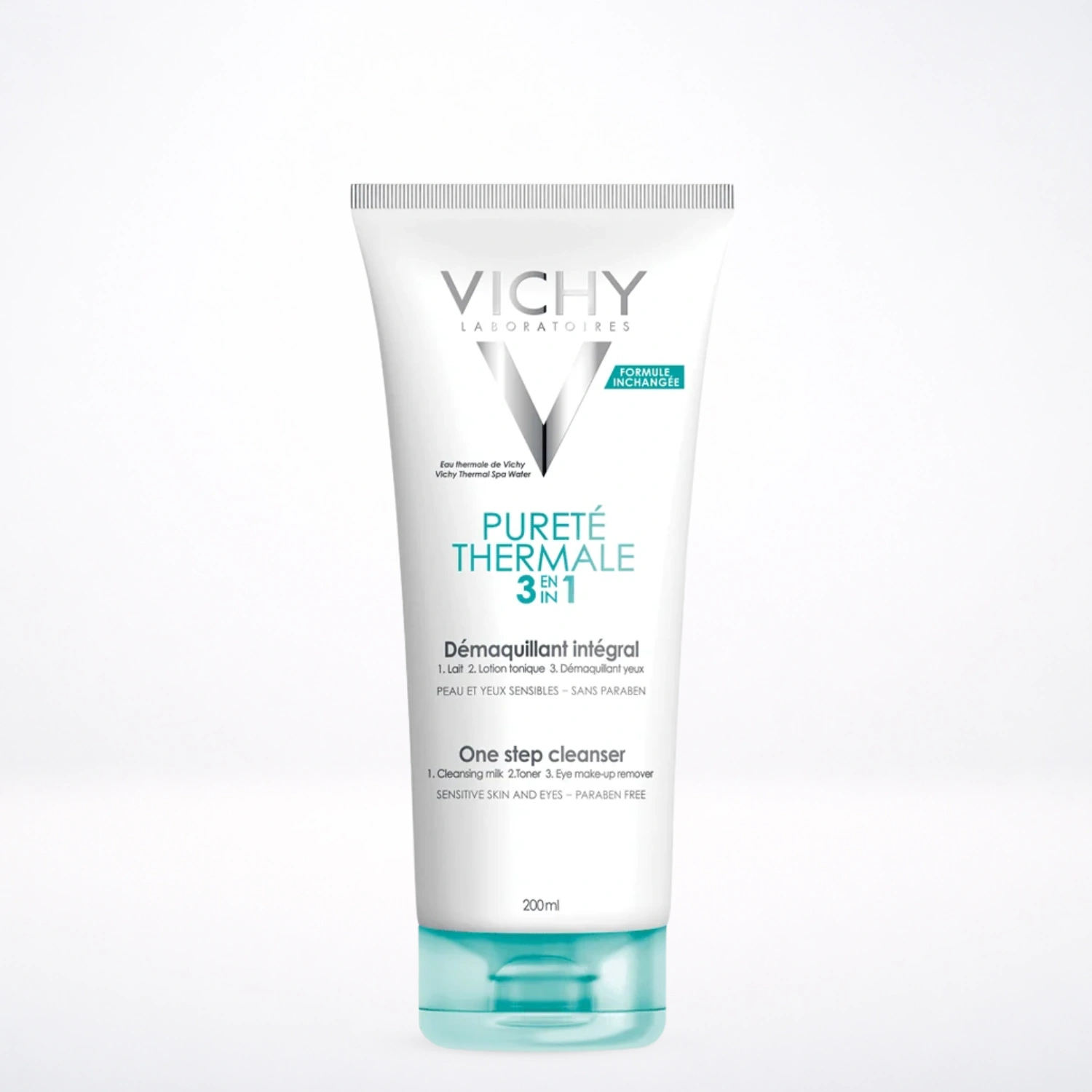 VICHY Purete Thermale Démaquillant Intégral 3en1 Peaux Sensibles Haute Tolérance