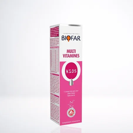 BIOFAR Multivitamines Kids 20 Comprimés
