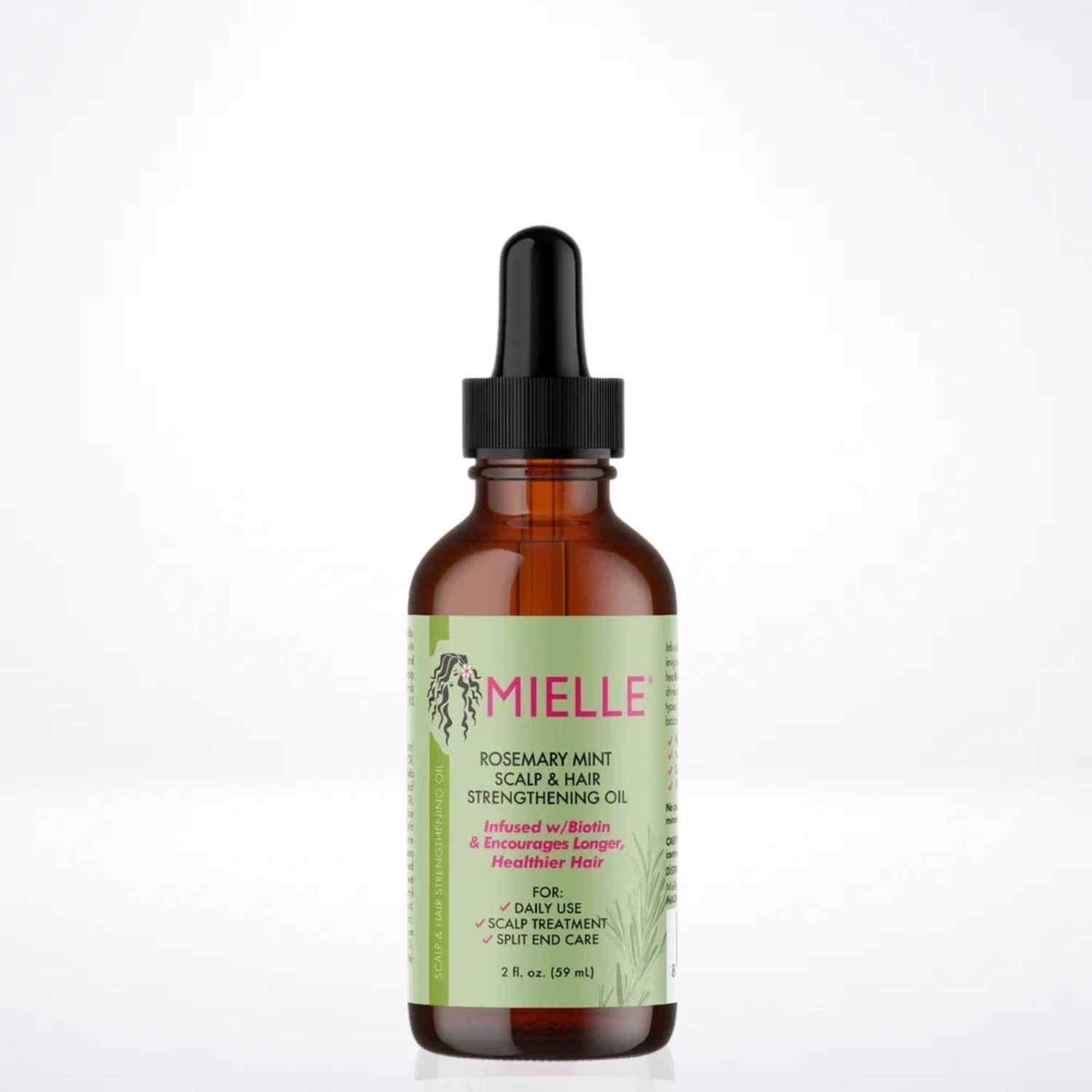 MIELLE Rosemary Mint Scalp & Hair Strengthening Oil 59ml