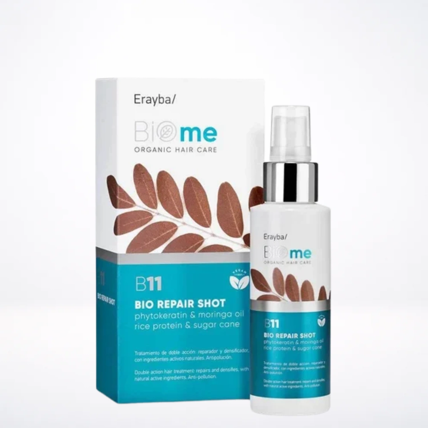 ERAYBA Biome B11 Bio Repair Shot - Soin Réparateur Densifiant Bio 100ml