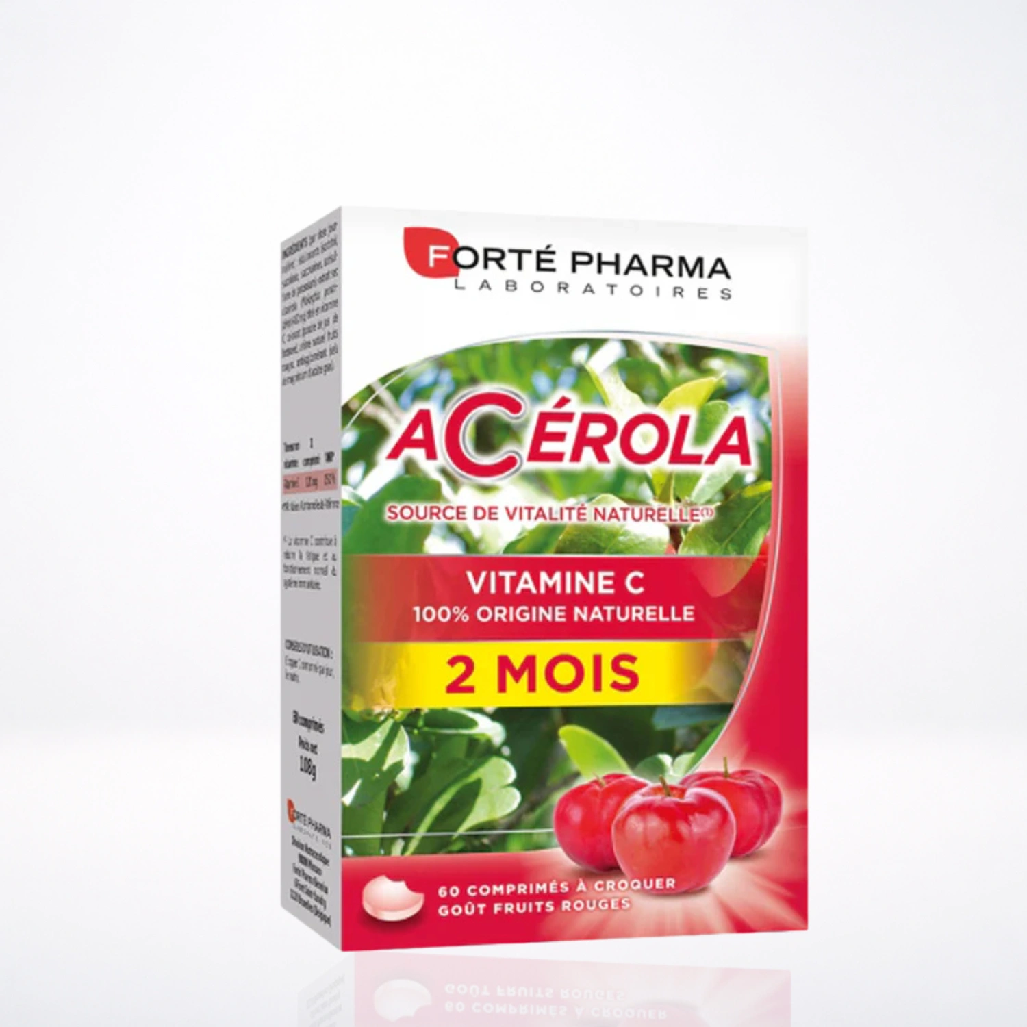 Forté Pharma Energie Acérola Vitamin C 60 Comprimés