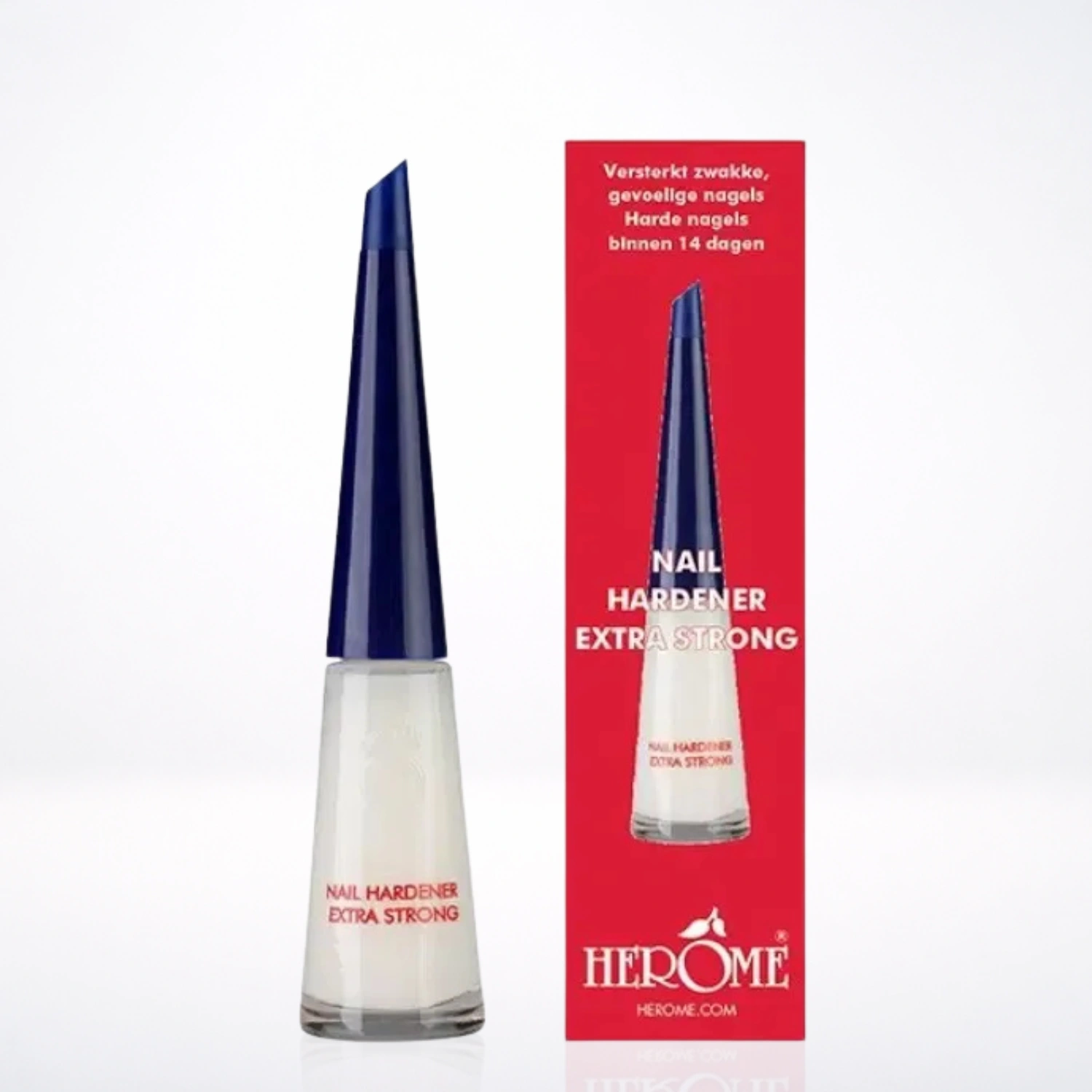 HEROME Durcisseur Extra Fort Pour Les Ongles 10ml Traitement Intensif Ongles Cassants Fragiles