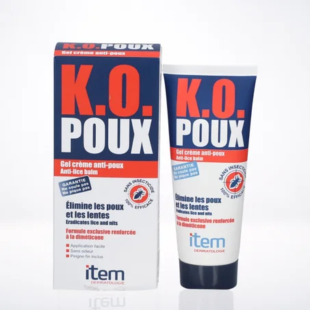 ITEM K.O Poux Gel Crème 100ml