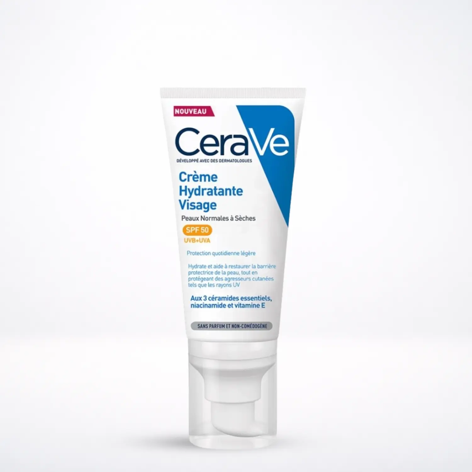 CeraVe Crème Hydratante Visage SPF50 52ml