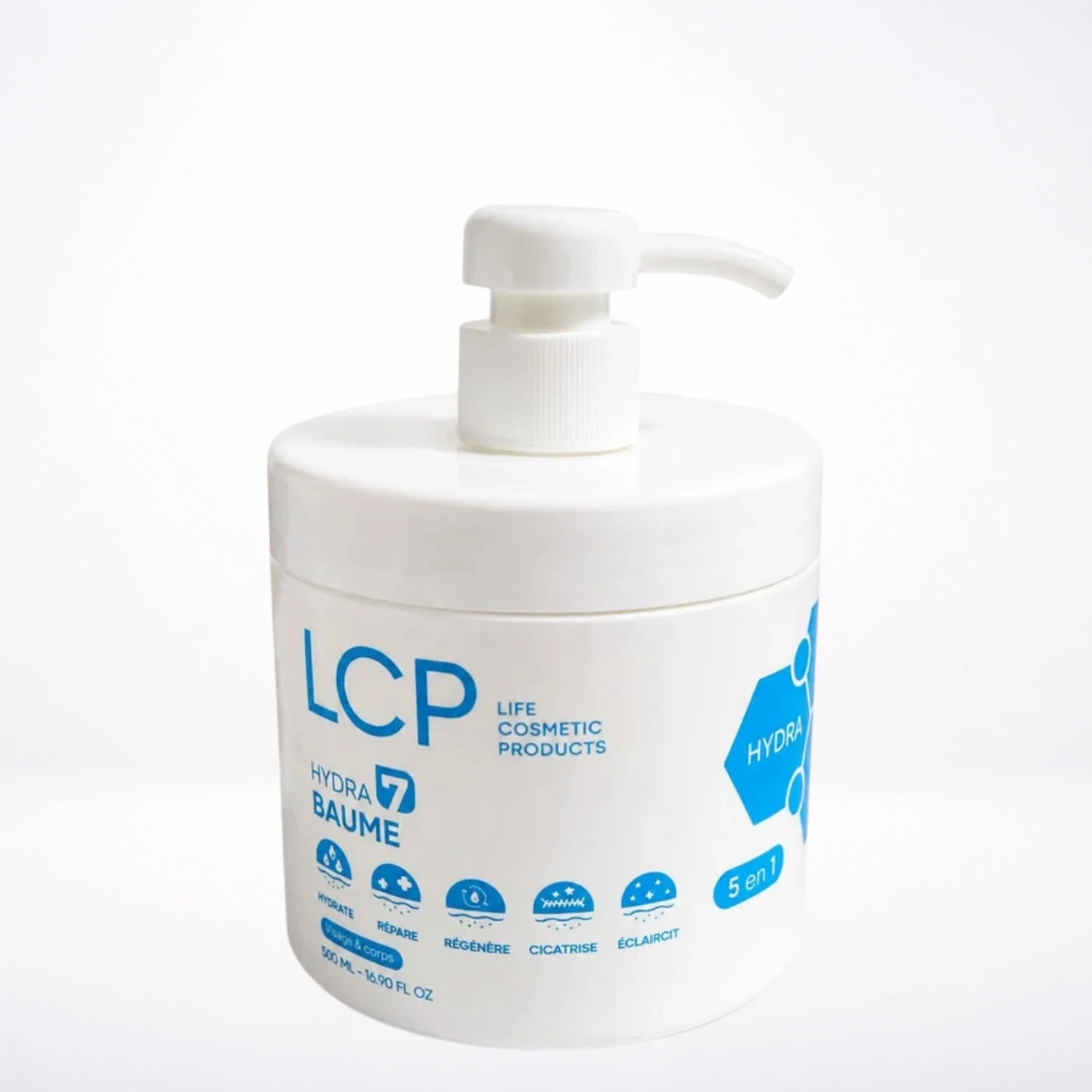 LCP Hydra7 Baume Hydratante Peaux Seches 500ml