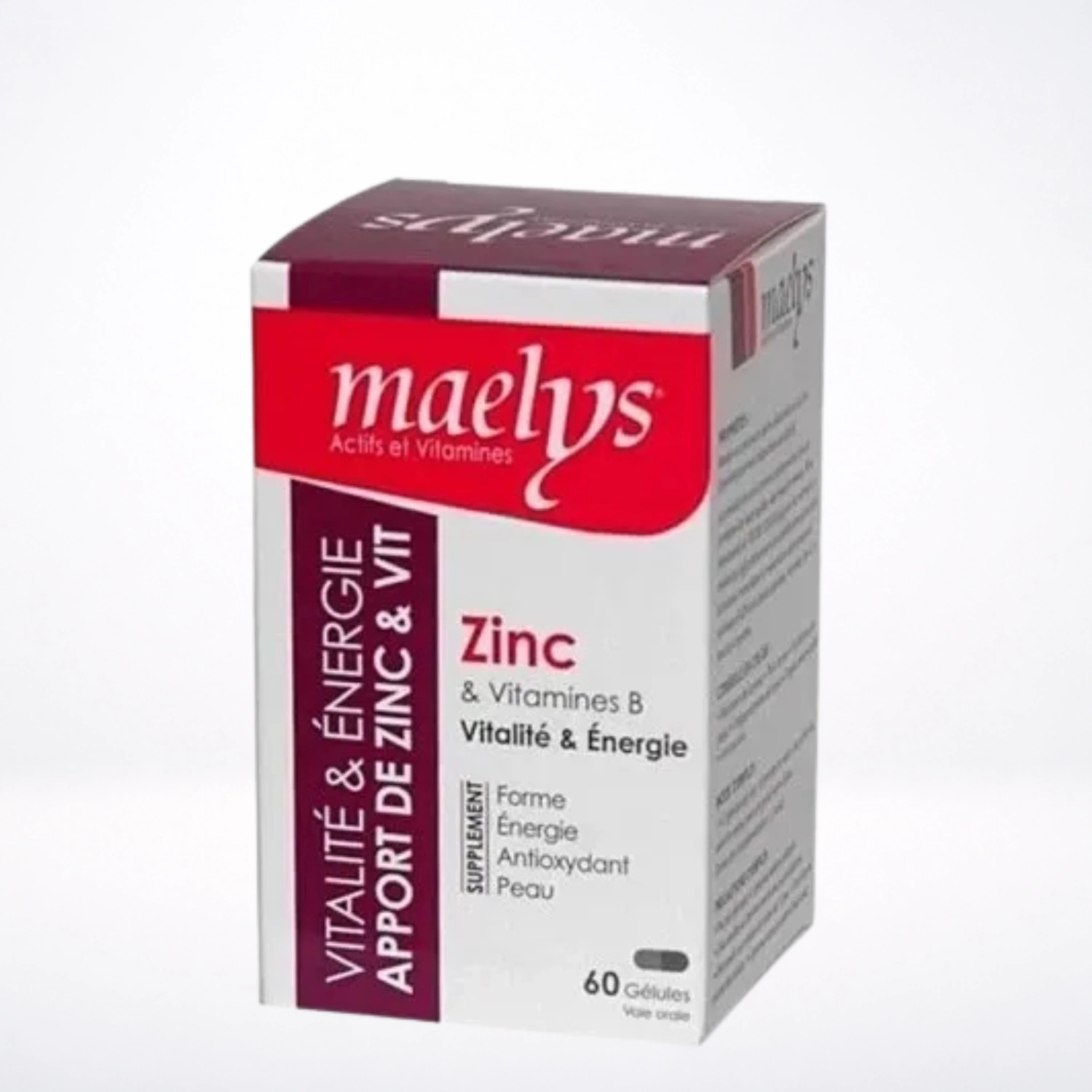 MAELYS zinc boite 60 gélules