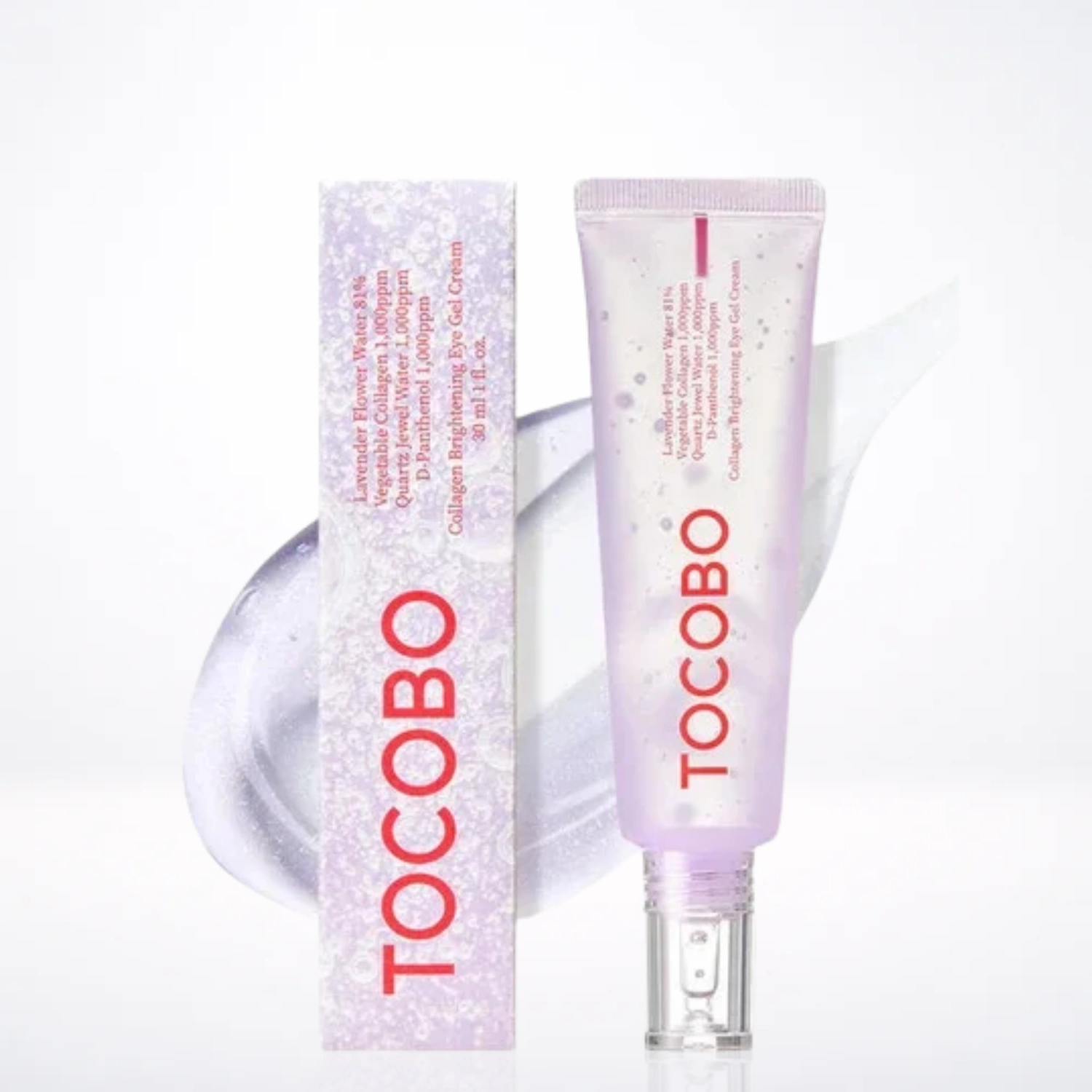 TOCOBO Gel Crème Collagène Contour des Yeux 30ml Brightening Eye Anti-Cernes Anti-Poches