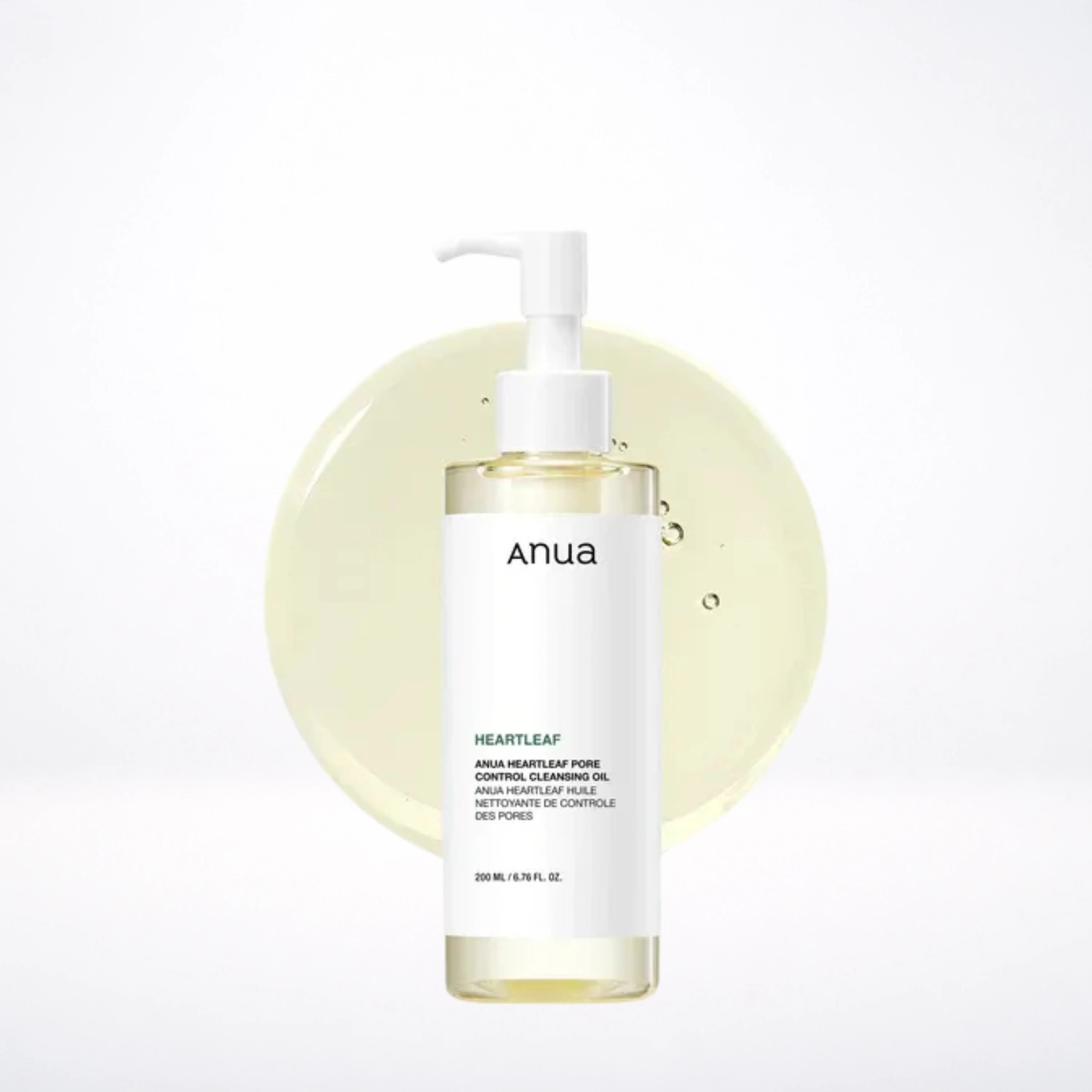 ANUA HeartleaF Pore Control Cleansing Oil 200ml Huile Nettoyante Démaquillante Pores