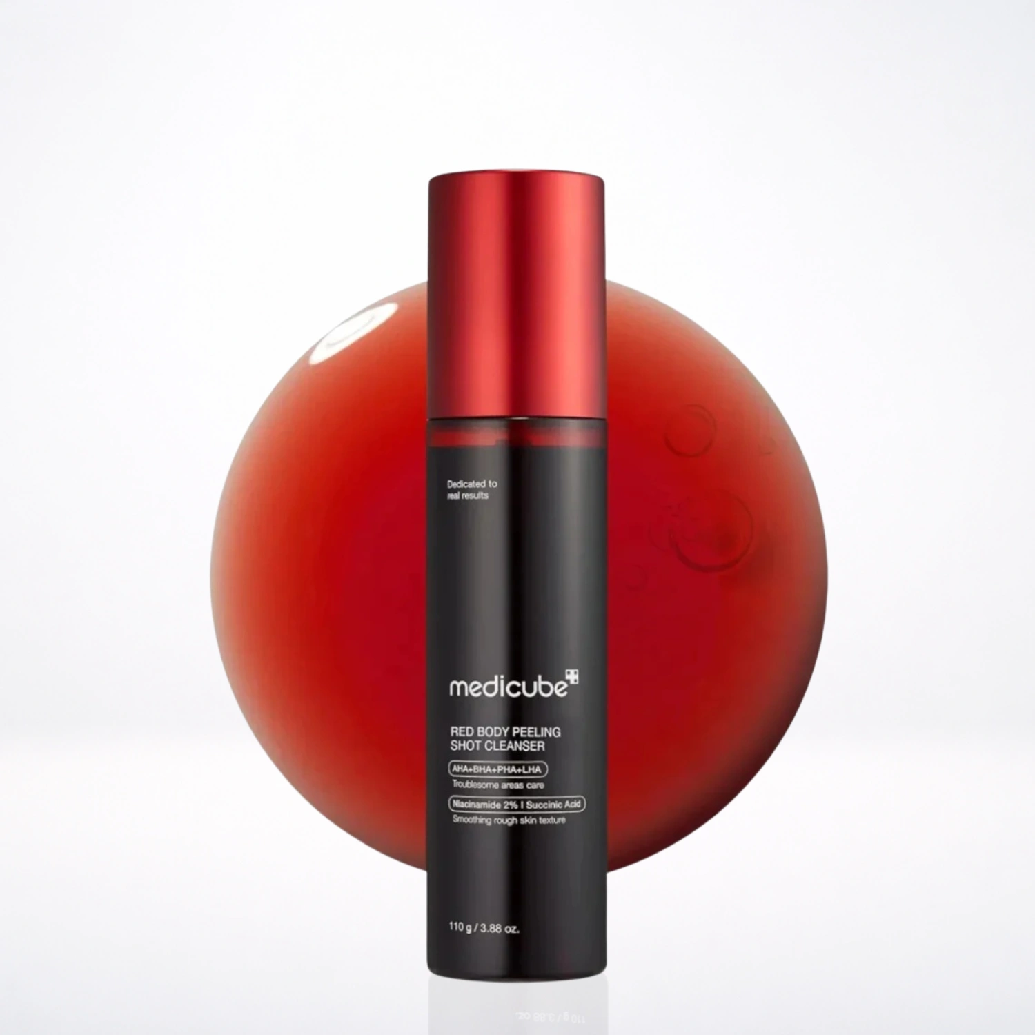 MEDICUBE - Red Acne Body Wash Off Peeling Shot - 110g