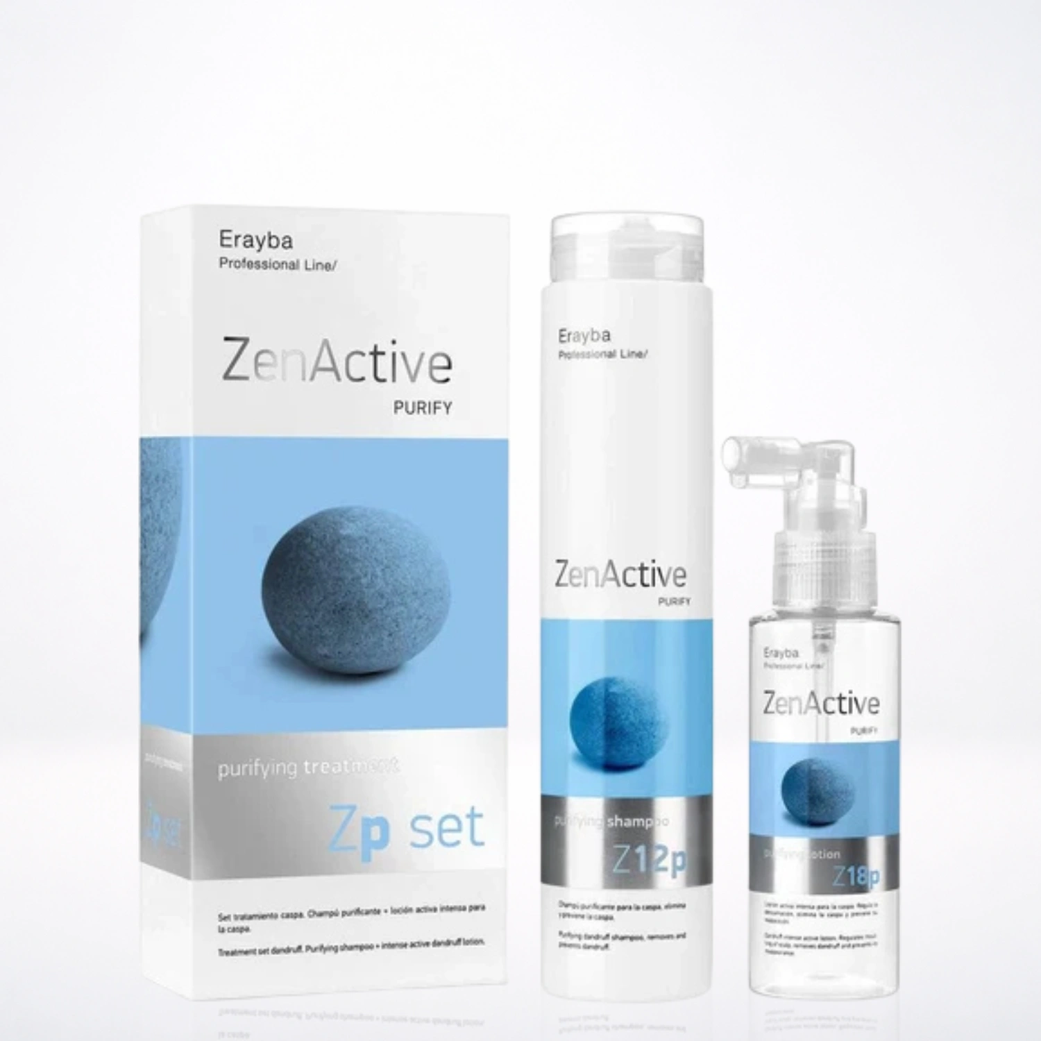 ERAYBA Zen Active ZP Set Purifying Treatment - Traitement Anti-Pelliculaire Purifiant 250ml