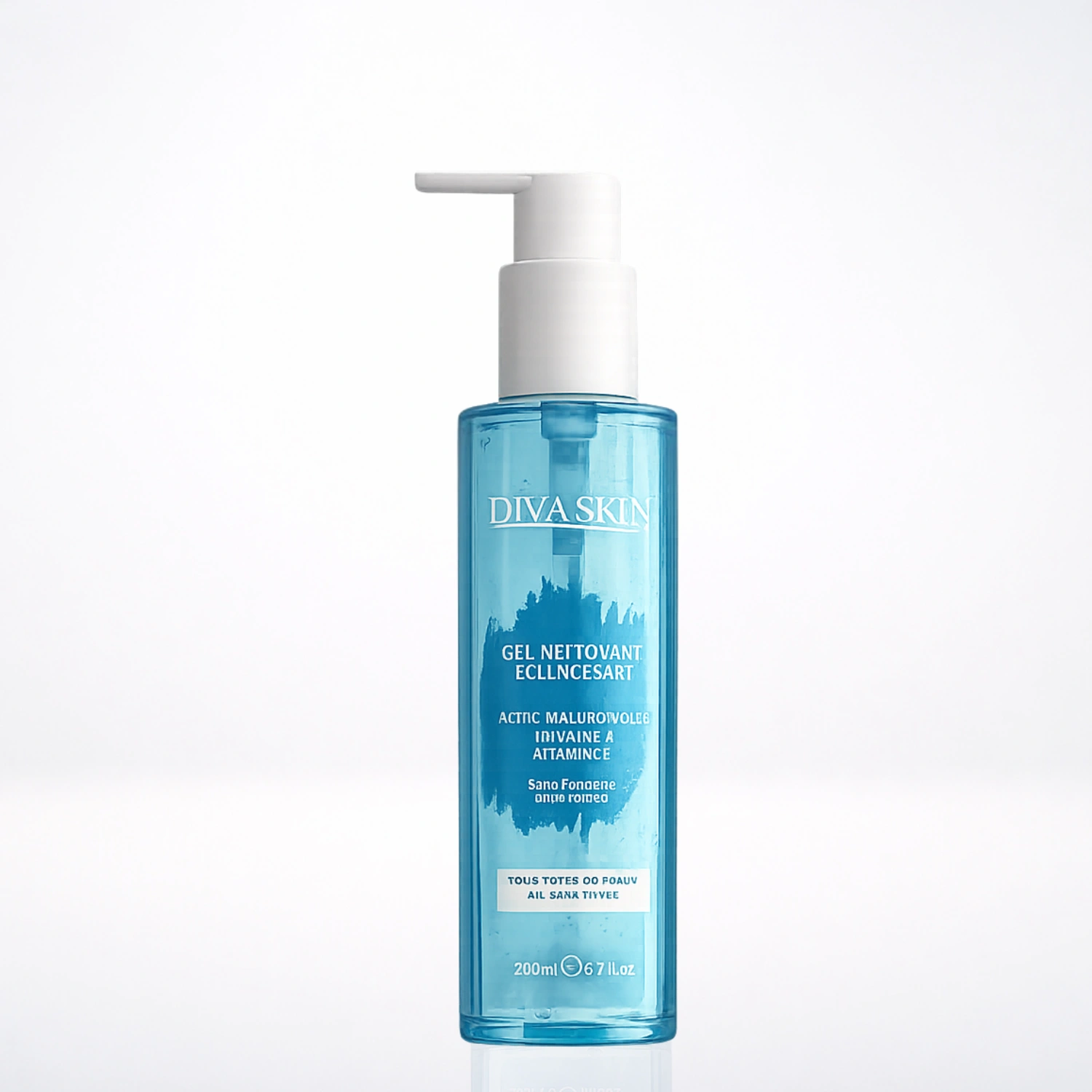 DIVA SKIN Gel Nettoyant Éclaircissant 200ml Purifiant Unifiant