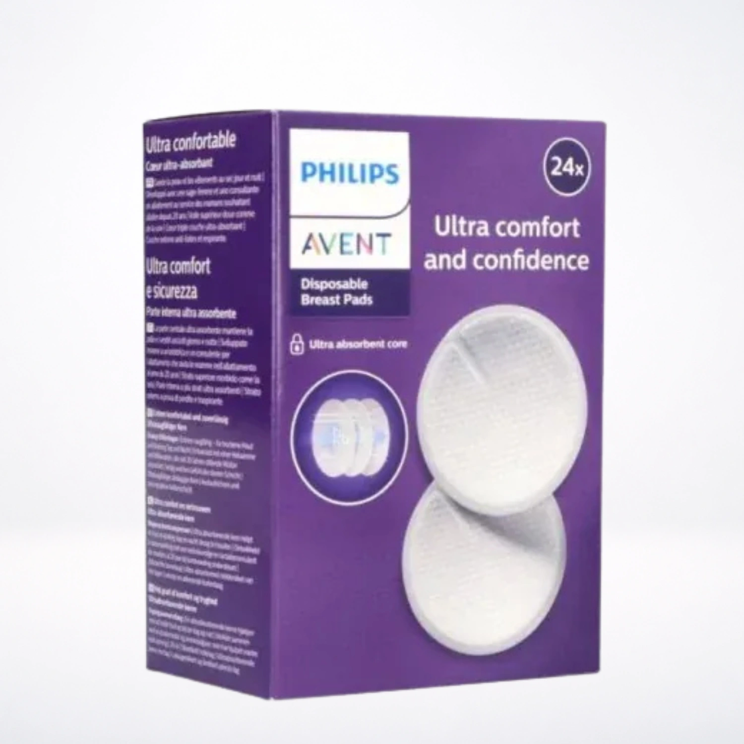 AVENT Coussinets D'Allaitement Jour 24pcs SCF254/24 Coussinets Allaitement Jetables