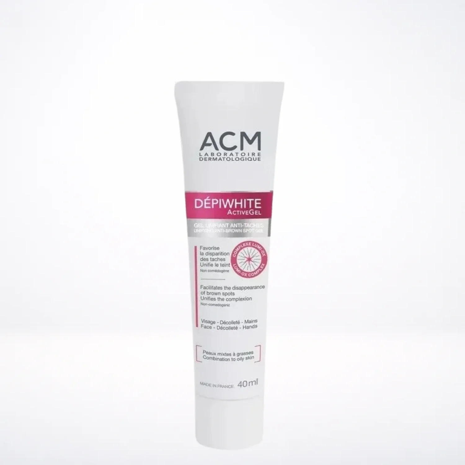 ACM DEPIWHITE ACTIVEGEL gel unifiant anti-tâches | 40 ml