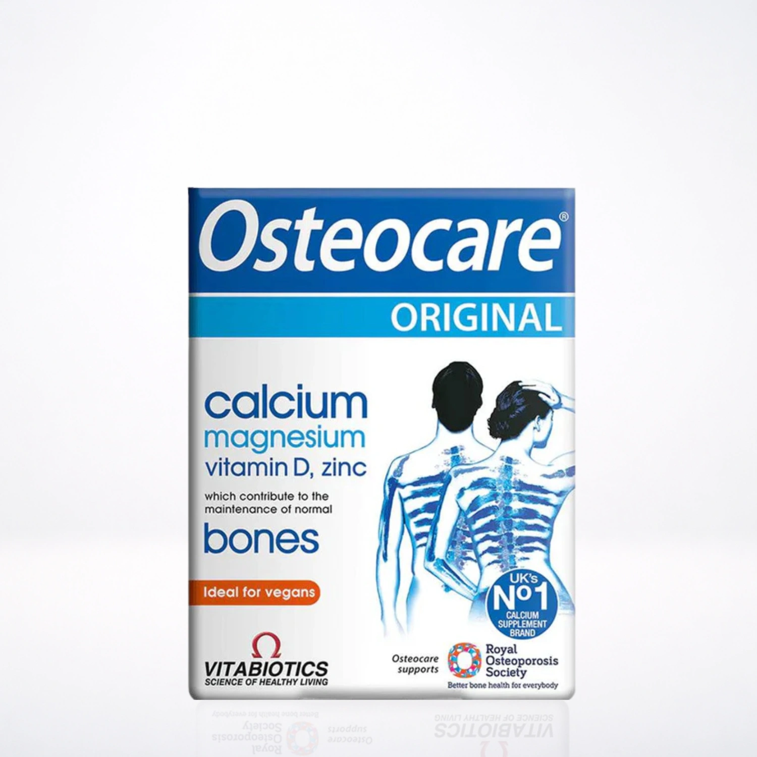 VITABIOTICS Osteocare Original 30 Comprimés Calcium Vitamine D Magnésium