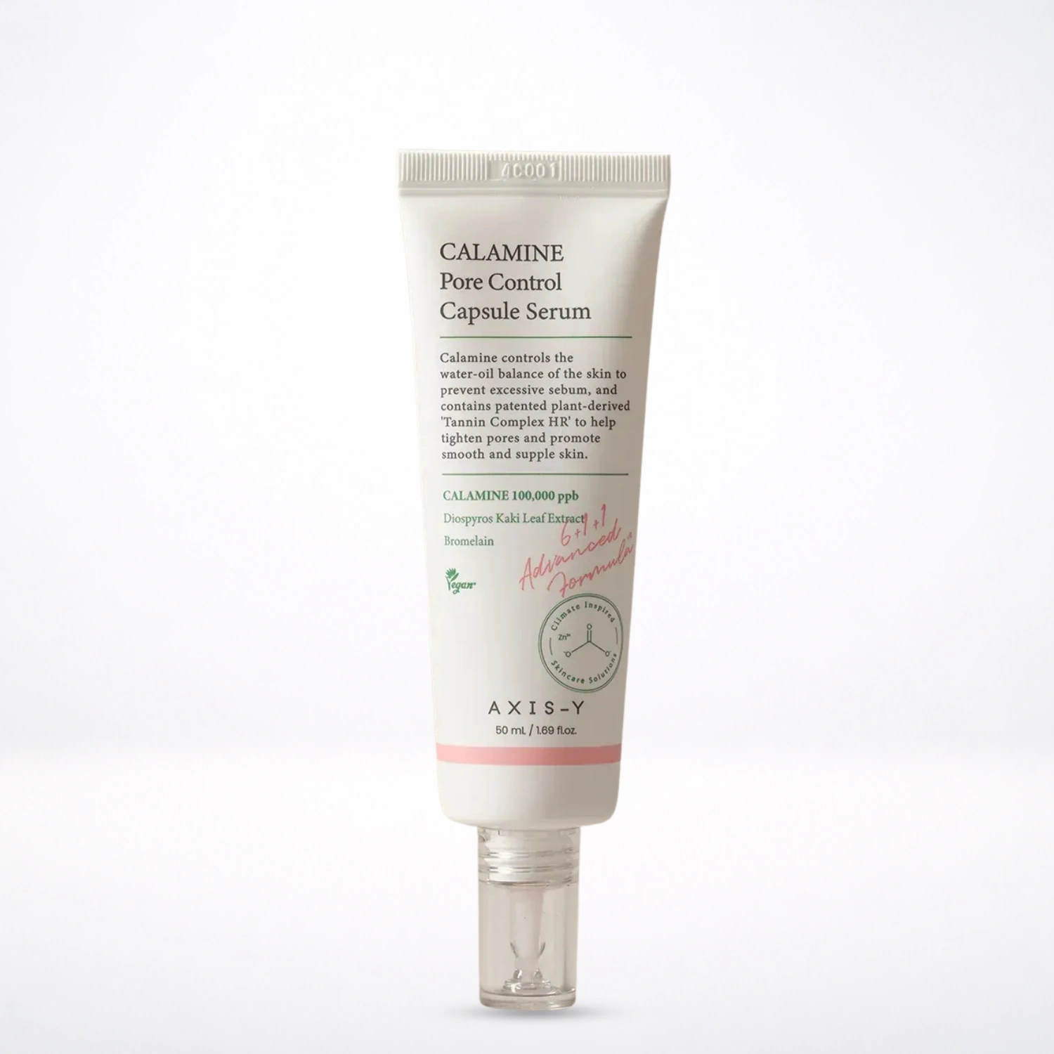 AXIS-Y Calamine Pore Control Capsule Sérum 50ml Réduit Pores Matifie Peau Nette