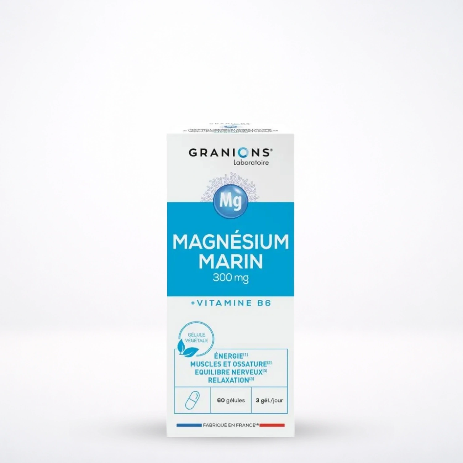 GRANIONS Magnésium Marin 300mg 60 Gélules