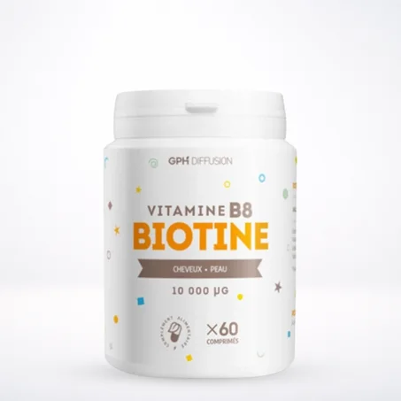 GPH DIFFUSION – Vitamine B8 Biotine 60 Comprimes