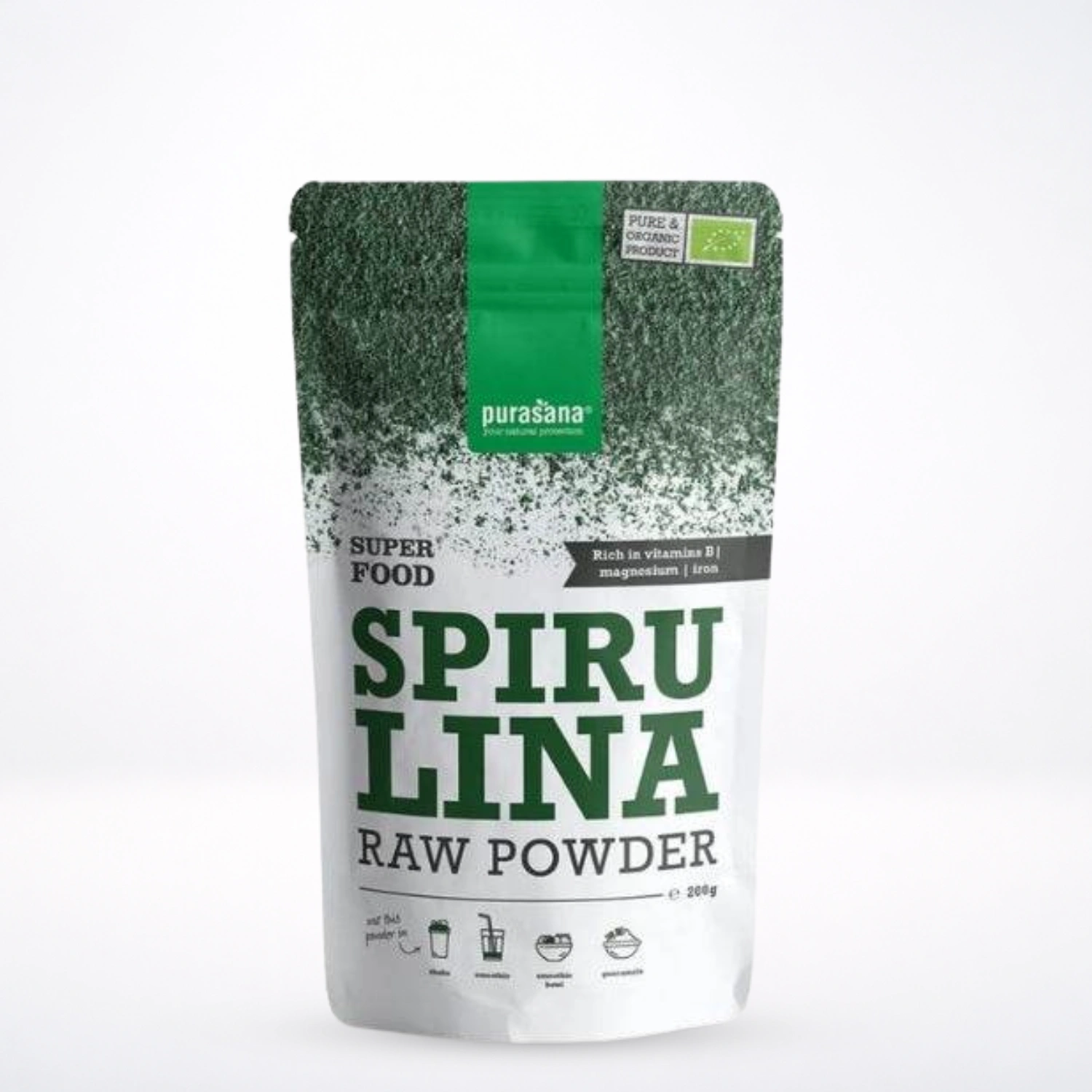 PURASANA Poudre De Spiruline 200G
