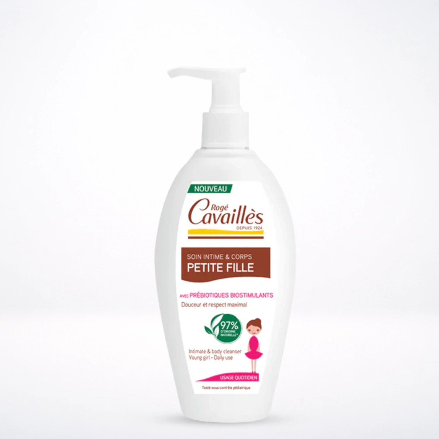 Rogé cavaillès Soin Naturel Toilette Intime Petite Fille 250ml